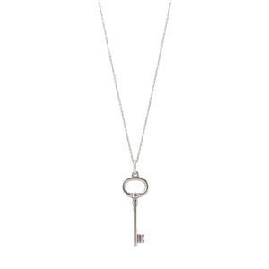 TIFFANY & CO - Tiffany & Co GM Key Necklace in Silver