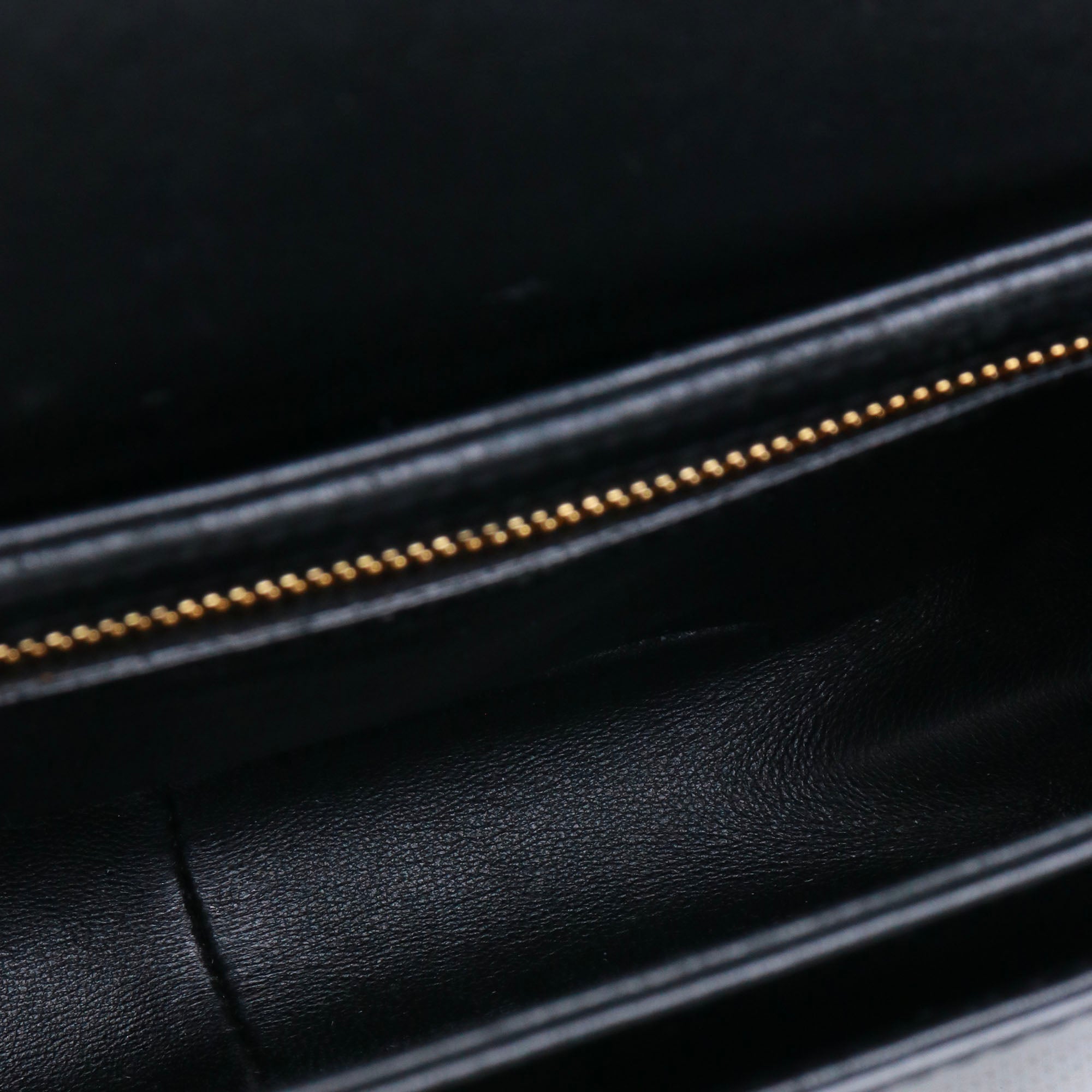CELINE - Celine Triomphe teen shoulder bag in pebble gray box leather 