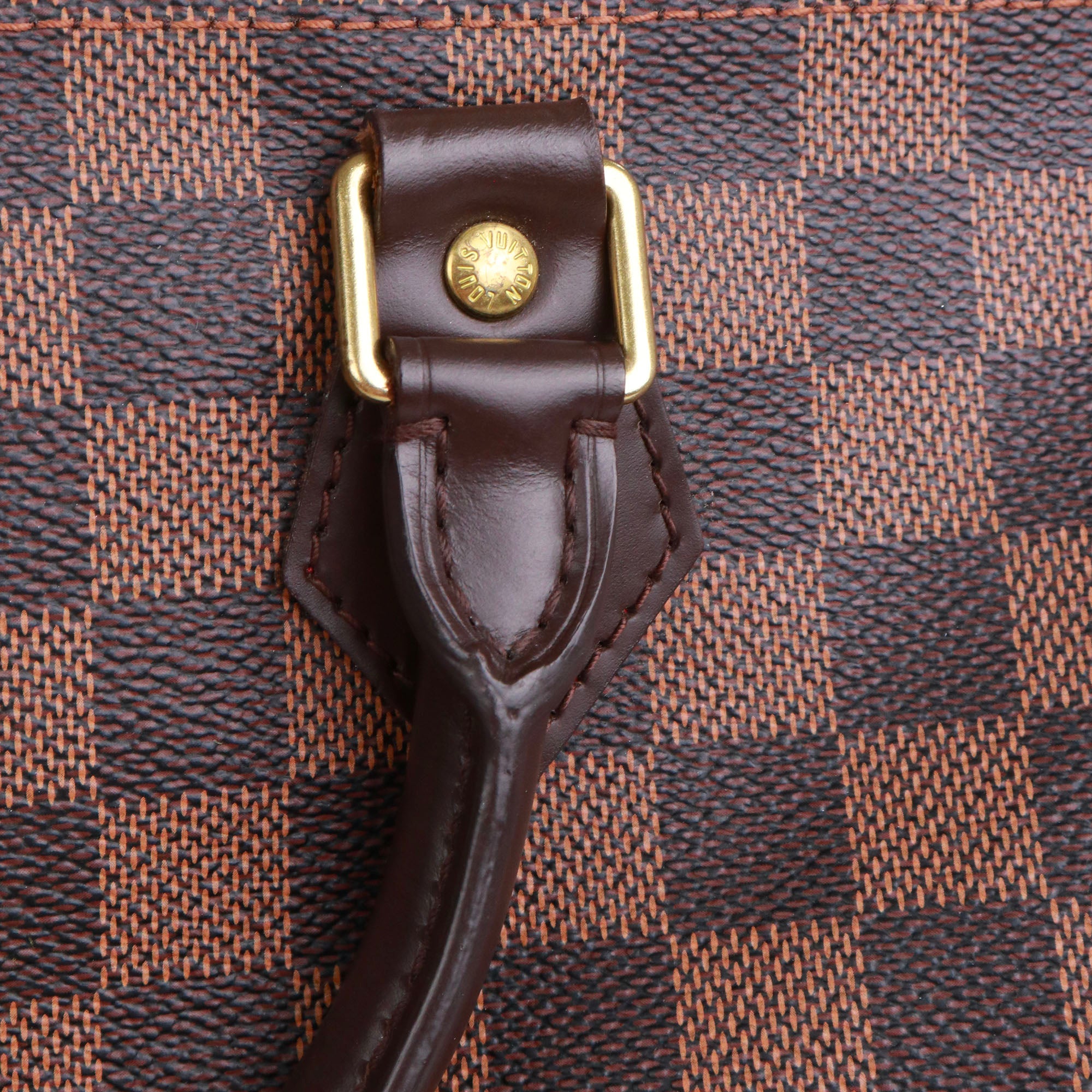 LOUIS VUITTON - Louis Vuitton Speedy 35 shoulder bag in Damier Ébène canvas
