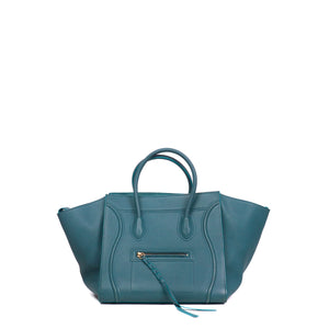 CELINE - Two-tone Luggage handbag