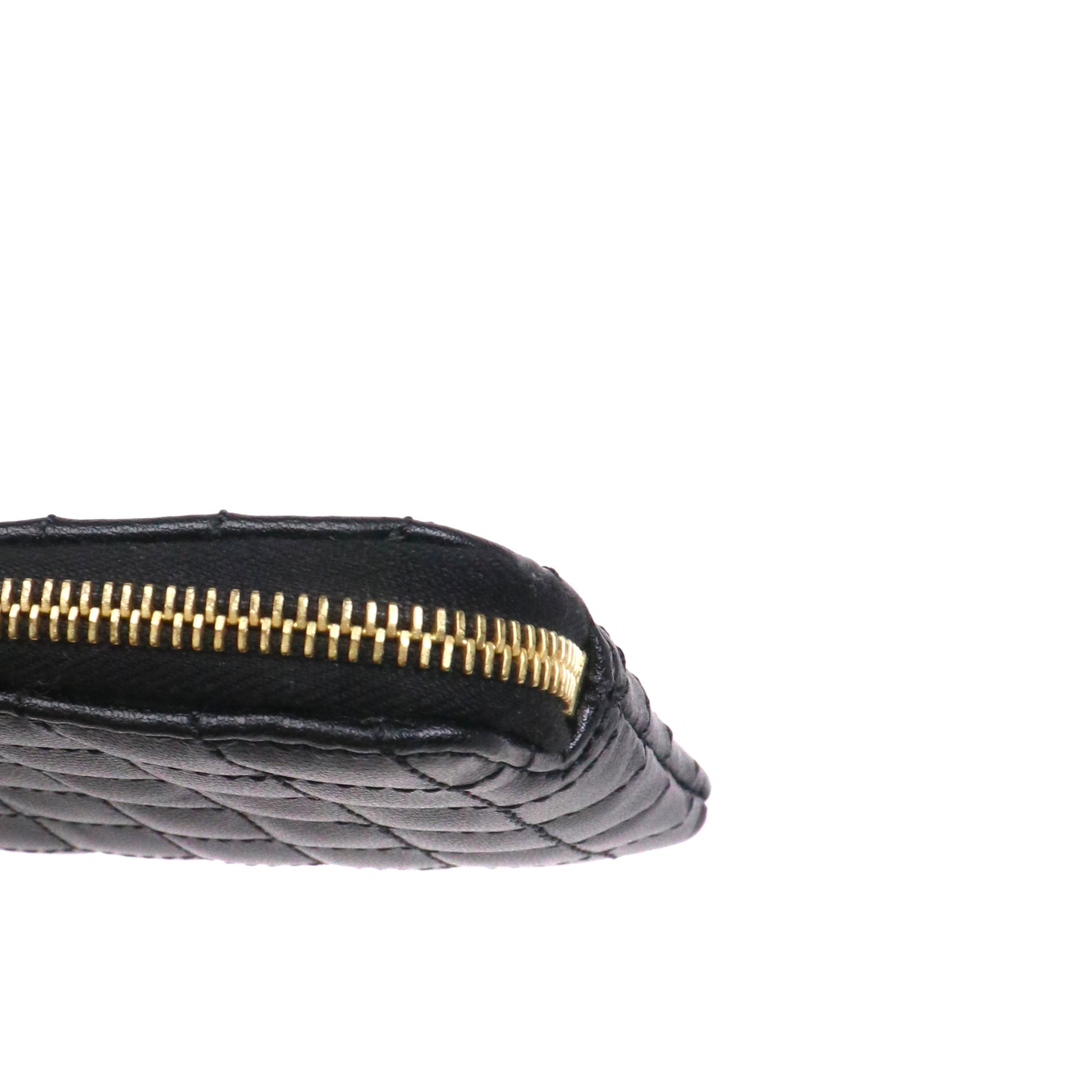 CELINE - Porte-monnaie C Charm Celine en cuir noir