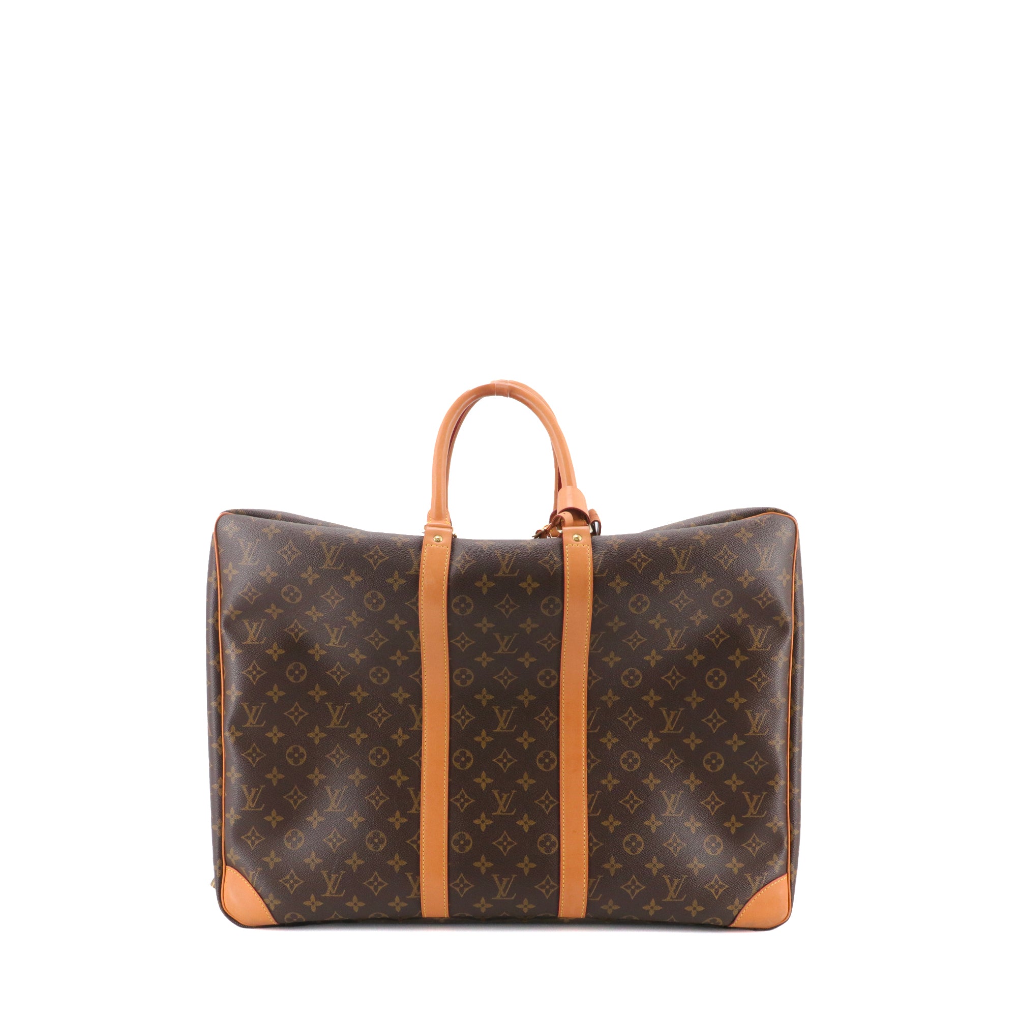 LOUIS VUITTON - Sac de voyage Sirius 55 Louis Vuitton en toile monogrammée vintage