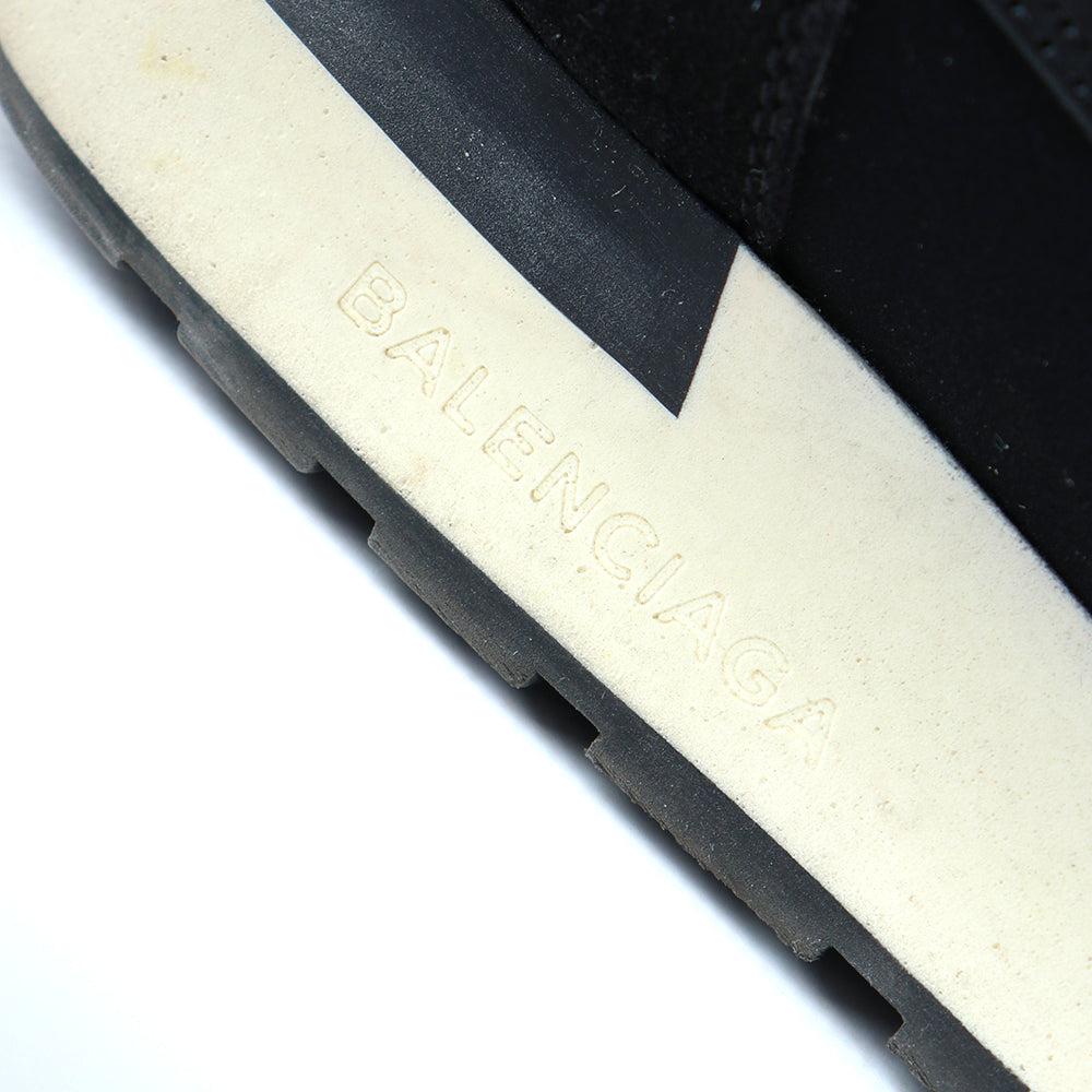 BALENCIAGA - Sneakers Tess en toile noire (T39)