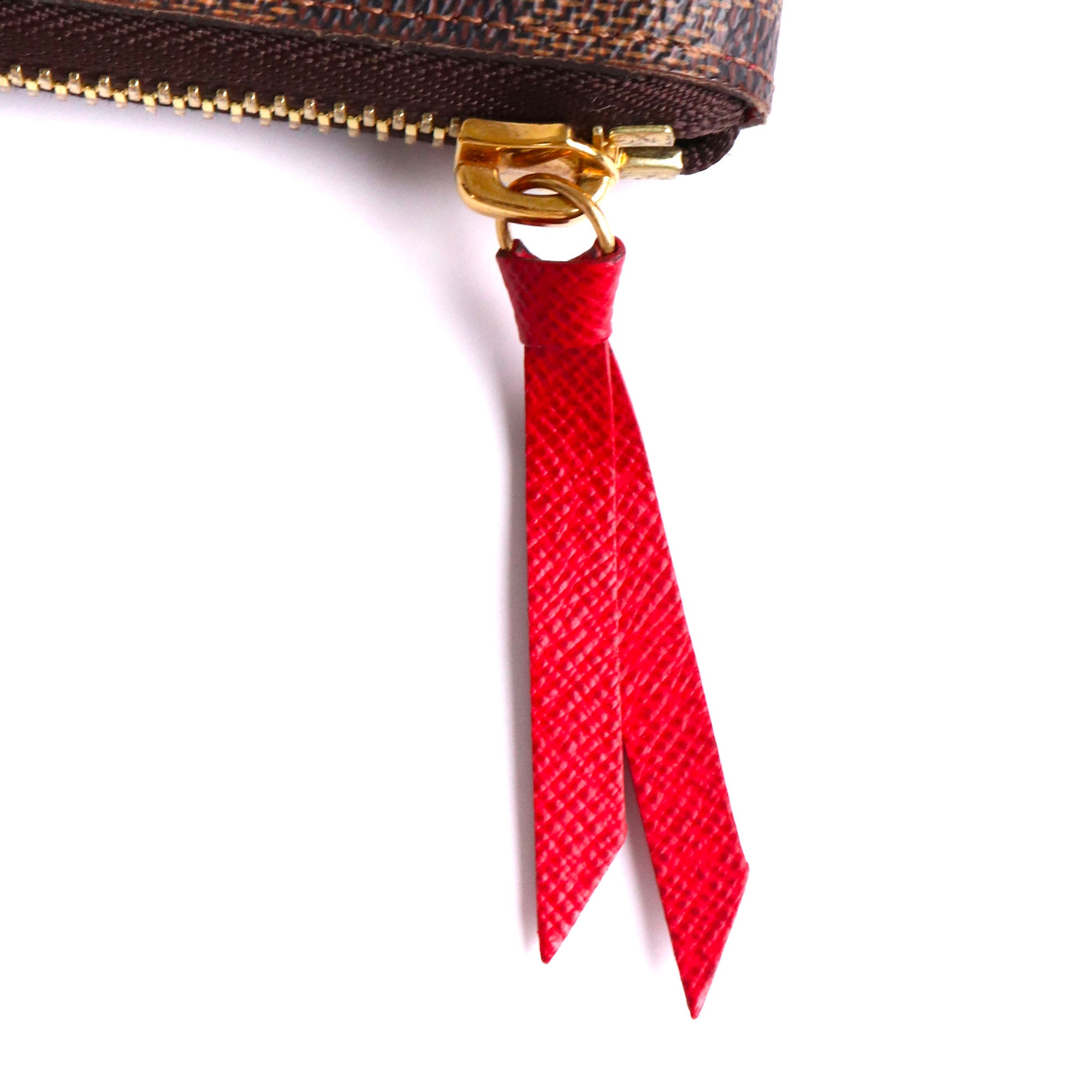 LOUIS VUITTON - Clémence wallet in ebony checkerboard