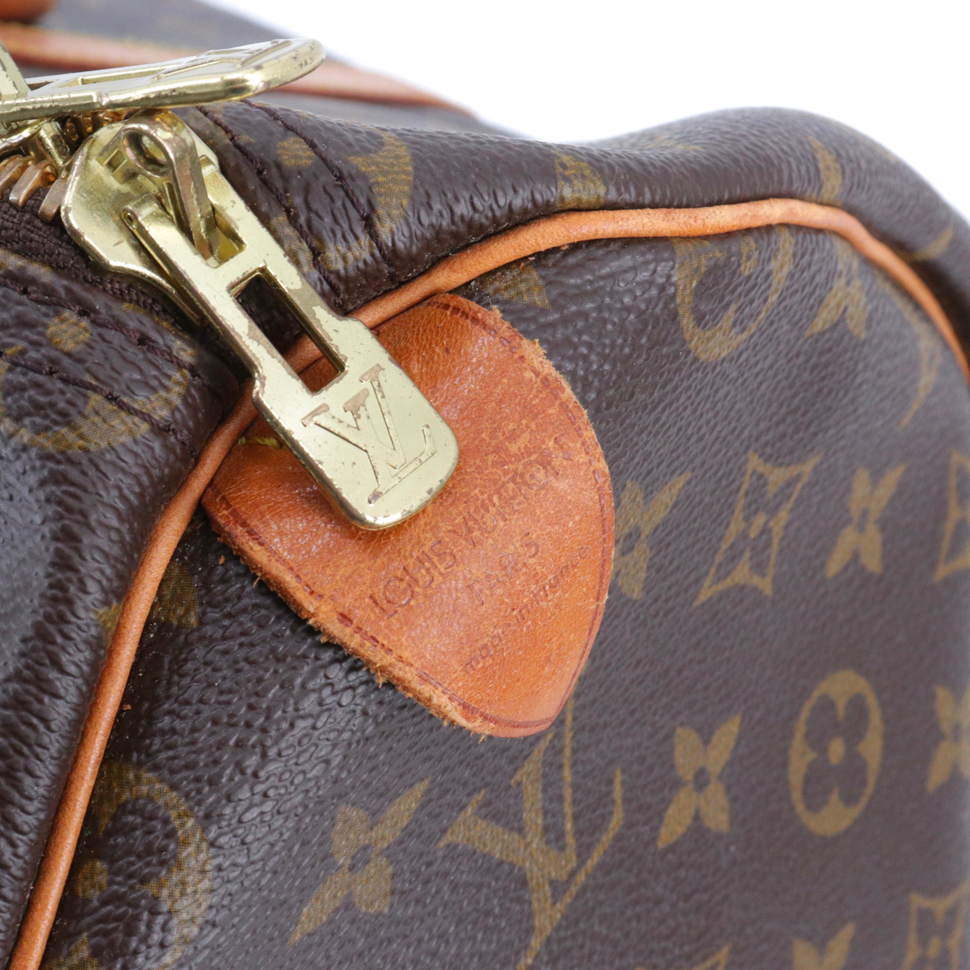 LOUIS VUITTON - Sac de voyage Keepall 50 Louis Vuitton en toile monogrammée