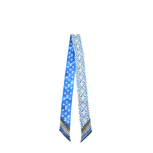 LOUIS VUITTON - Monogram Flower Tile BB silk twilly