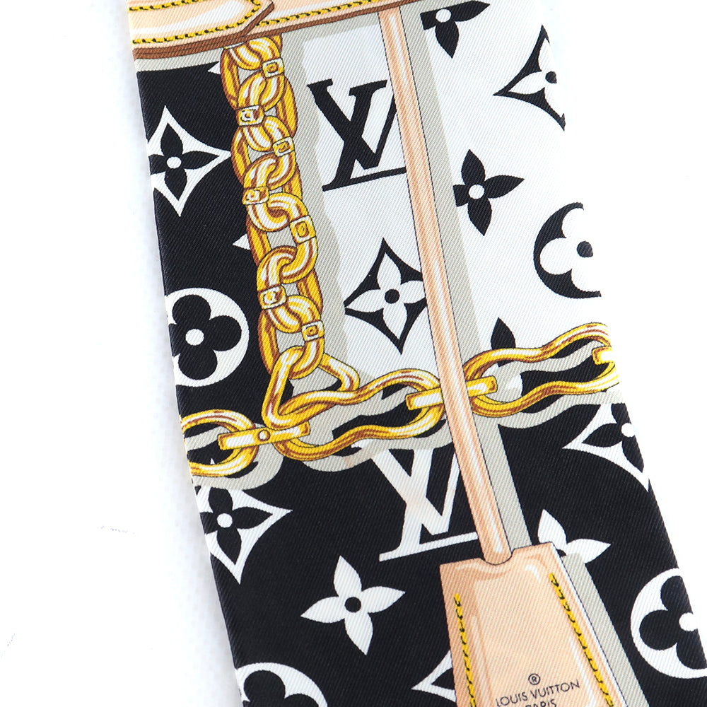 LOUIS VUITTON - Wide silk twilly