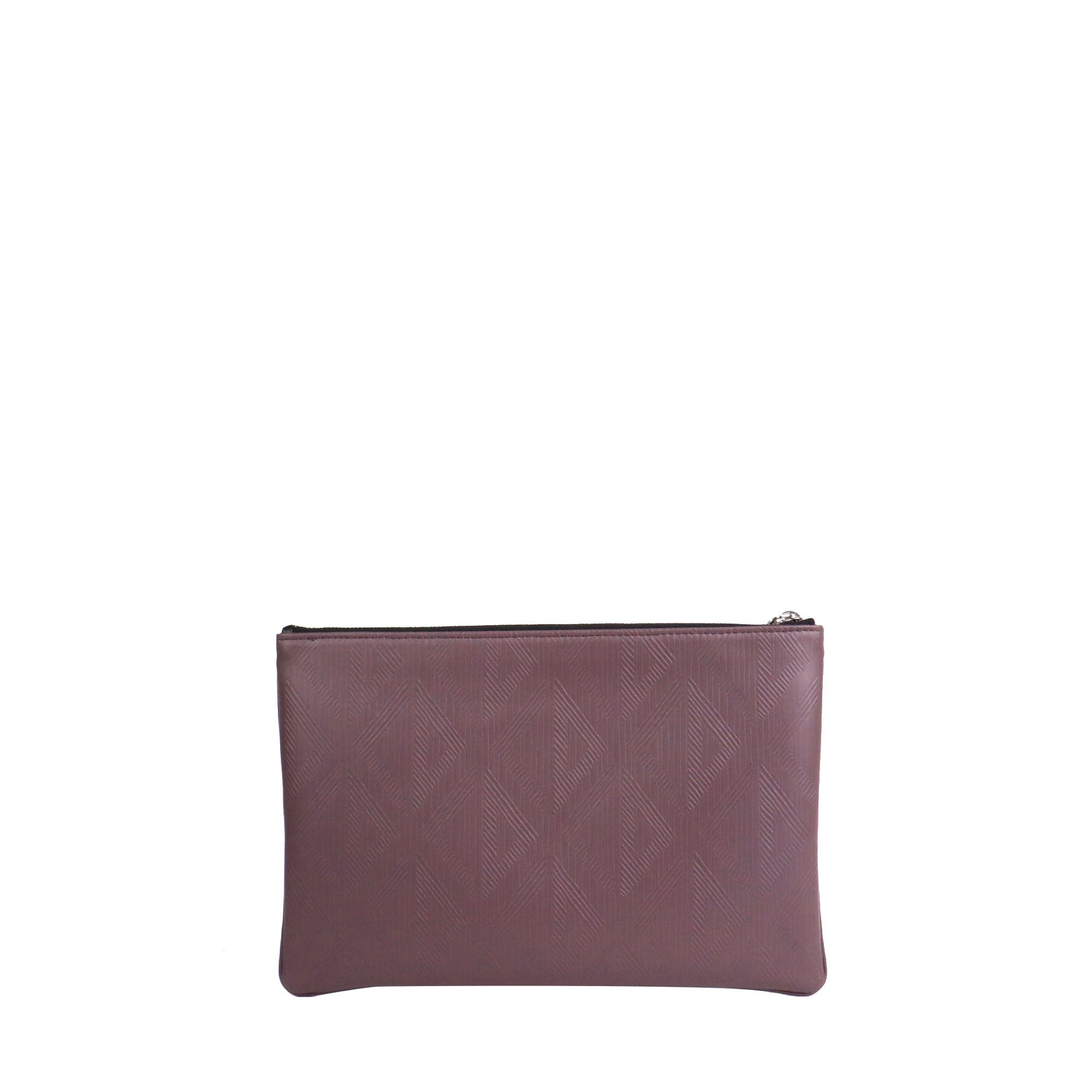 DIOR - Pochette Diamant Dior en toile enduite violette