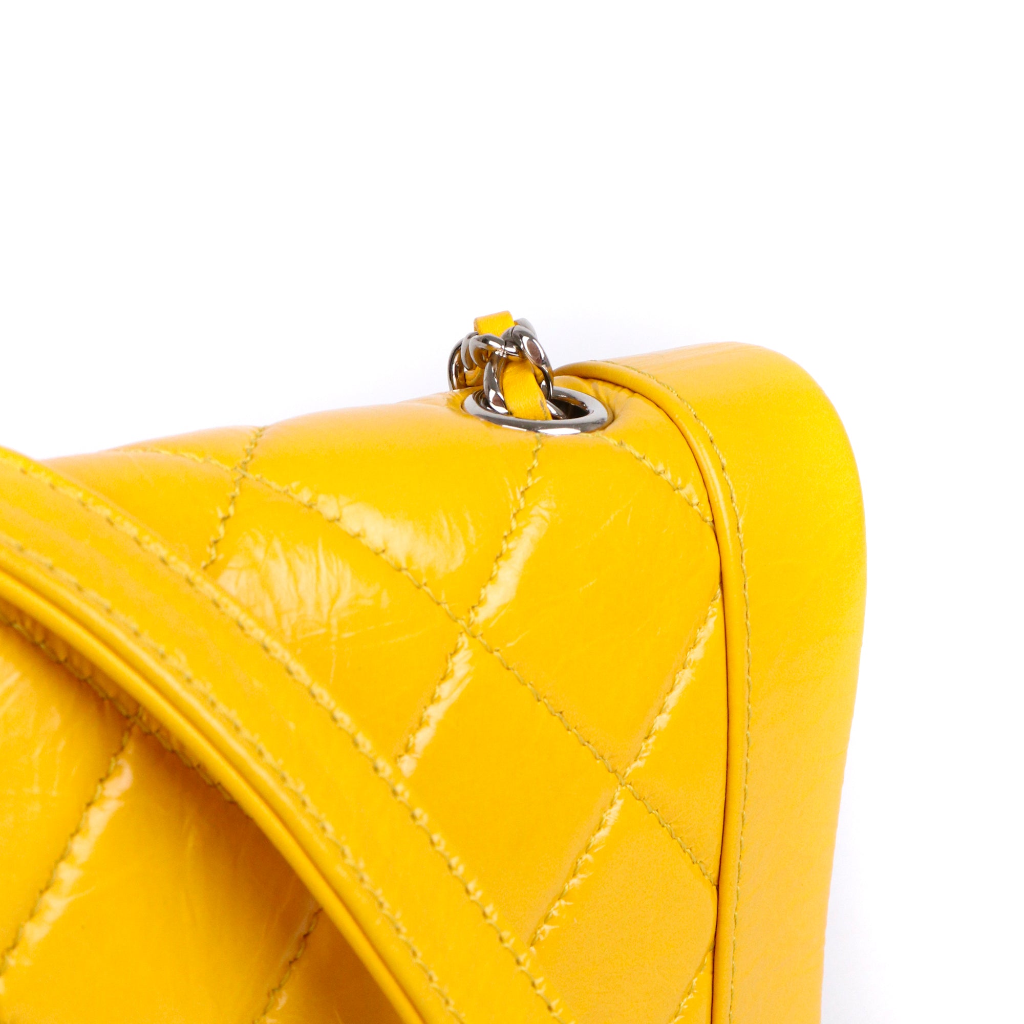 CHANEL - Limited edition Timeless handbag in yellow leather