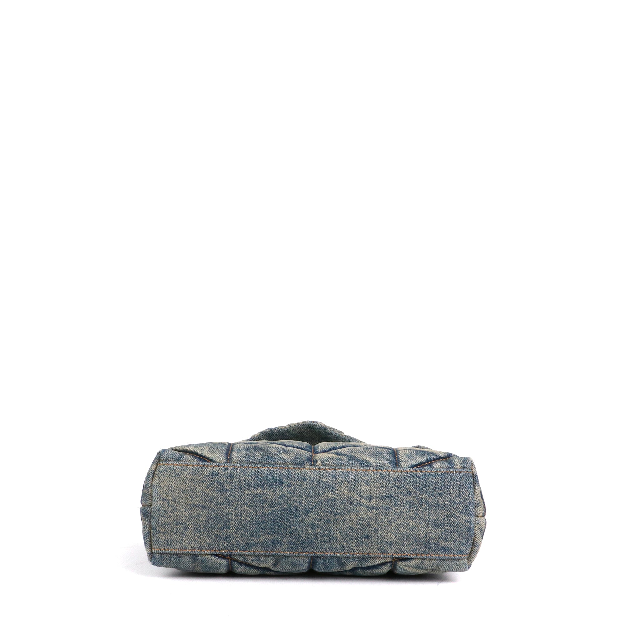 SAINT LAURENT - Sac à bandoulière Puffer Toy Saint Laurent en denim