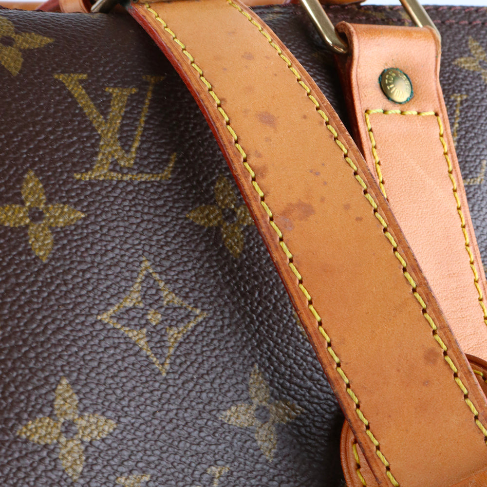 LOUIS VUITTON - Keepall 55 travel bag with shoulder strap in vintage monogram canvas