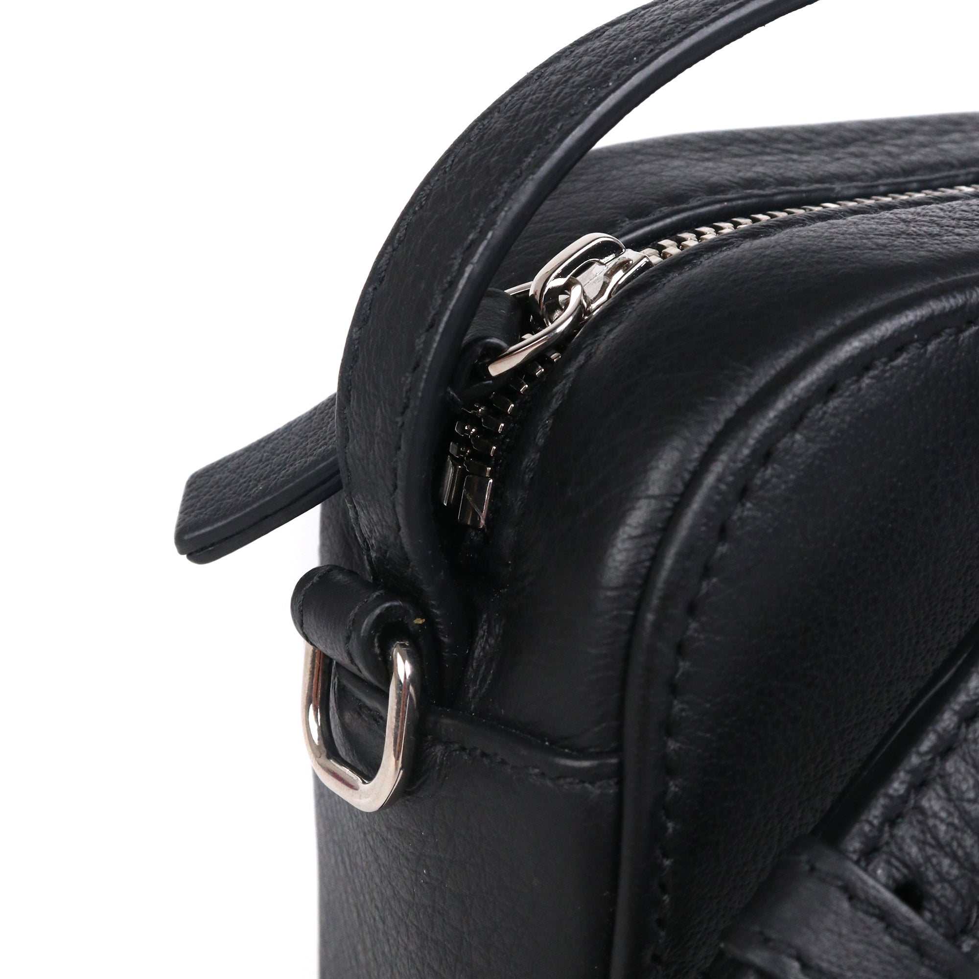 BALENCIAGA - Ville mini shoulder bag in green croc-embossed leather