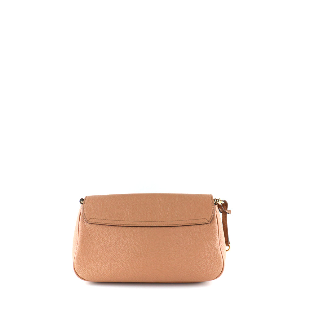 GUCCI - Soho shoulder bag in nude grained leather