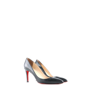 LOUBOUTIN - Pigalle pumps in smooth black leather (T37)