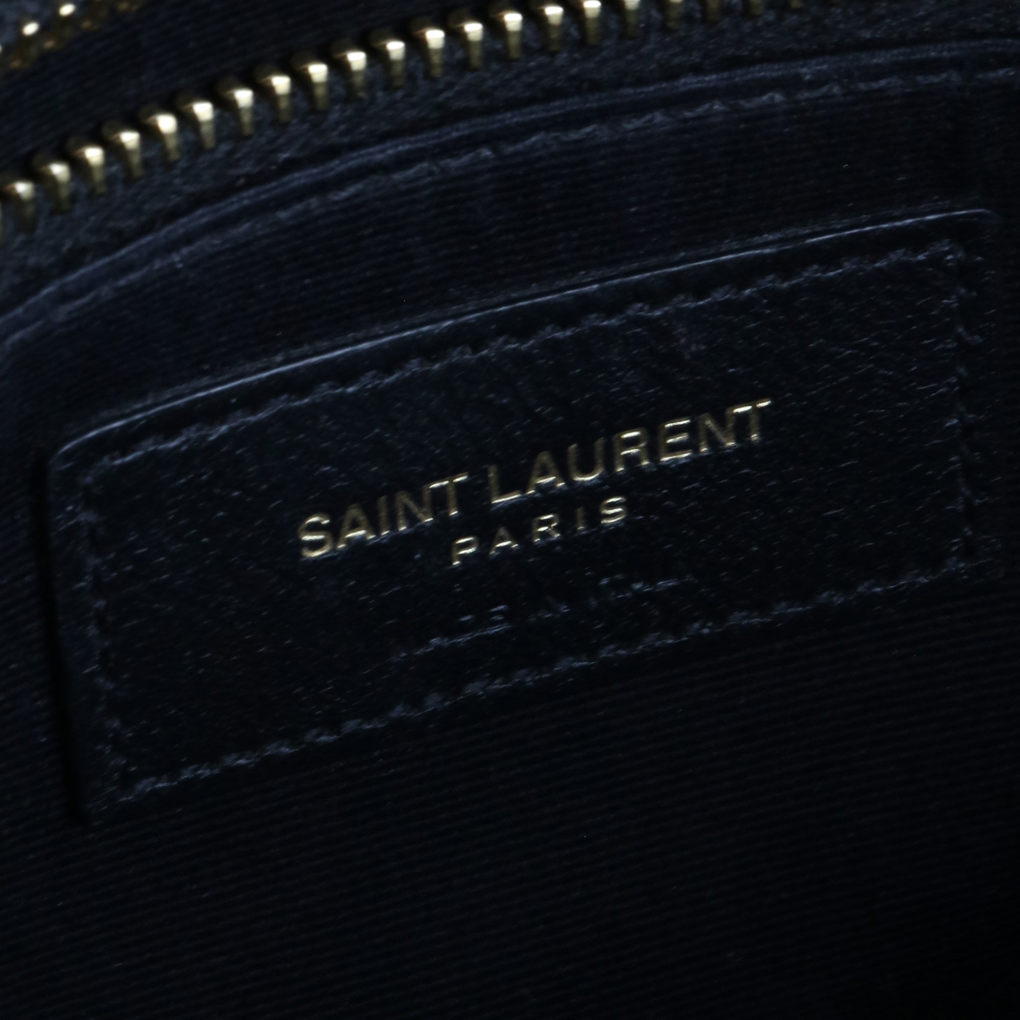SAINT LAURENT - Sac à bandoulière Le Maillon en cuir beige