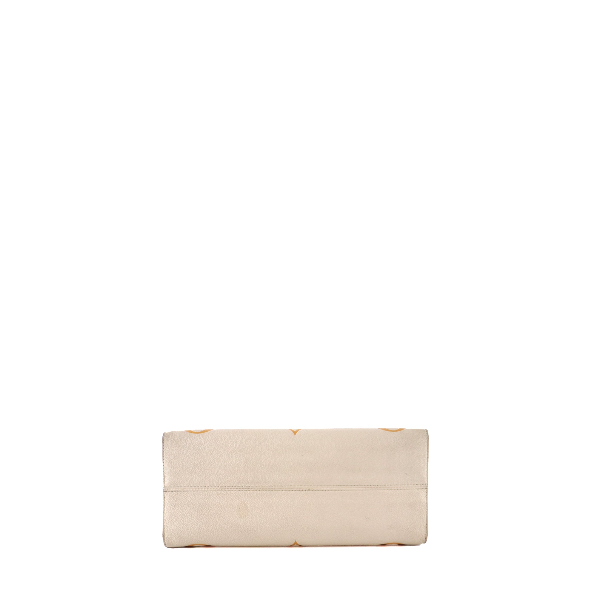 LOUIS VUITTON - Sac cabas OnTheGo MM en cuir beige édition limitée