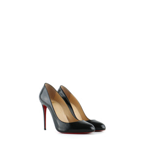 LOUBOUTIN - Dorissima pumps in black leather (T38.5)