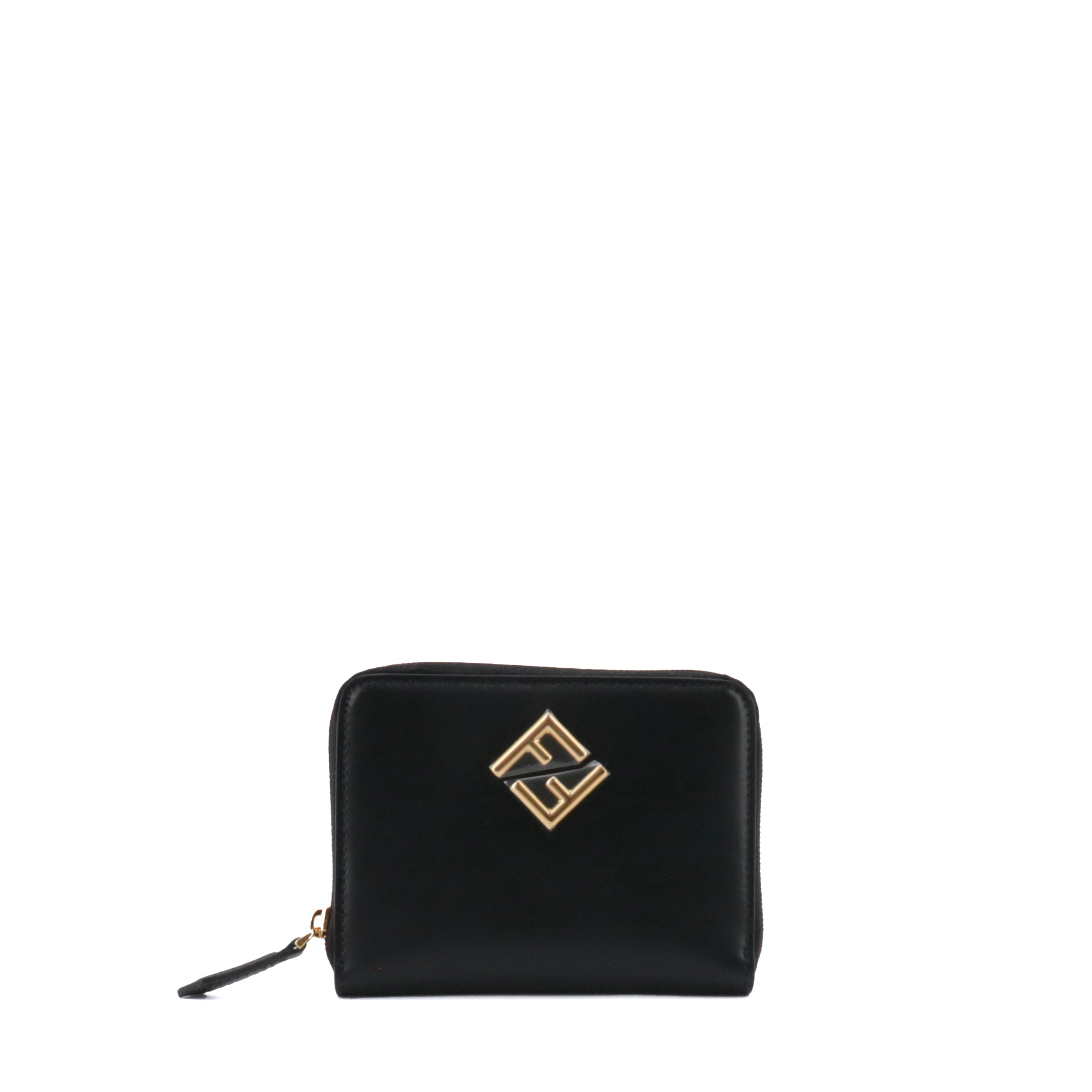 FENDI - Fendi Diamonds wallet in black leather