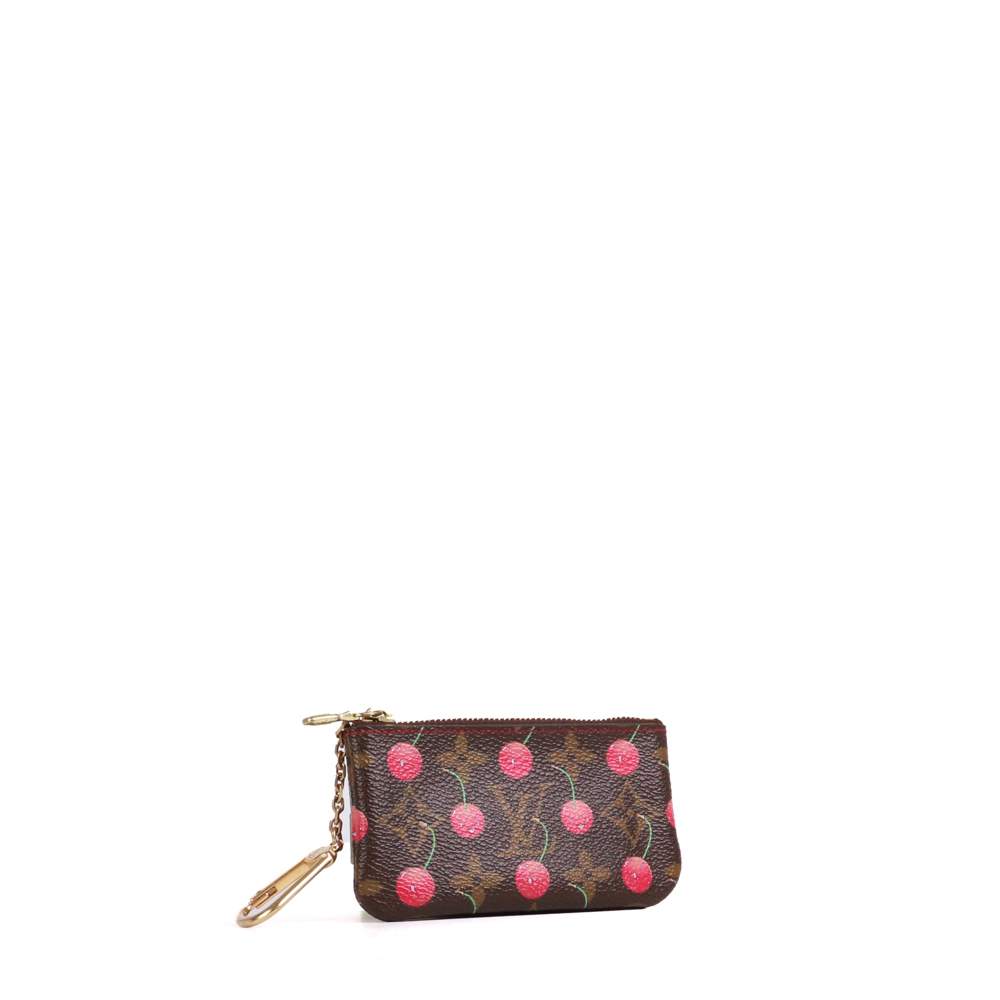 LOUIS VUITTON - Pochette-clés Louis Vuitton en toile monogrammée Murakami
