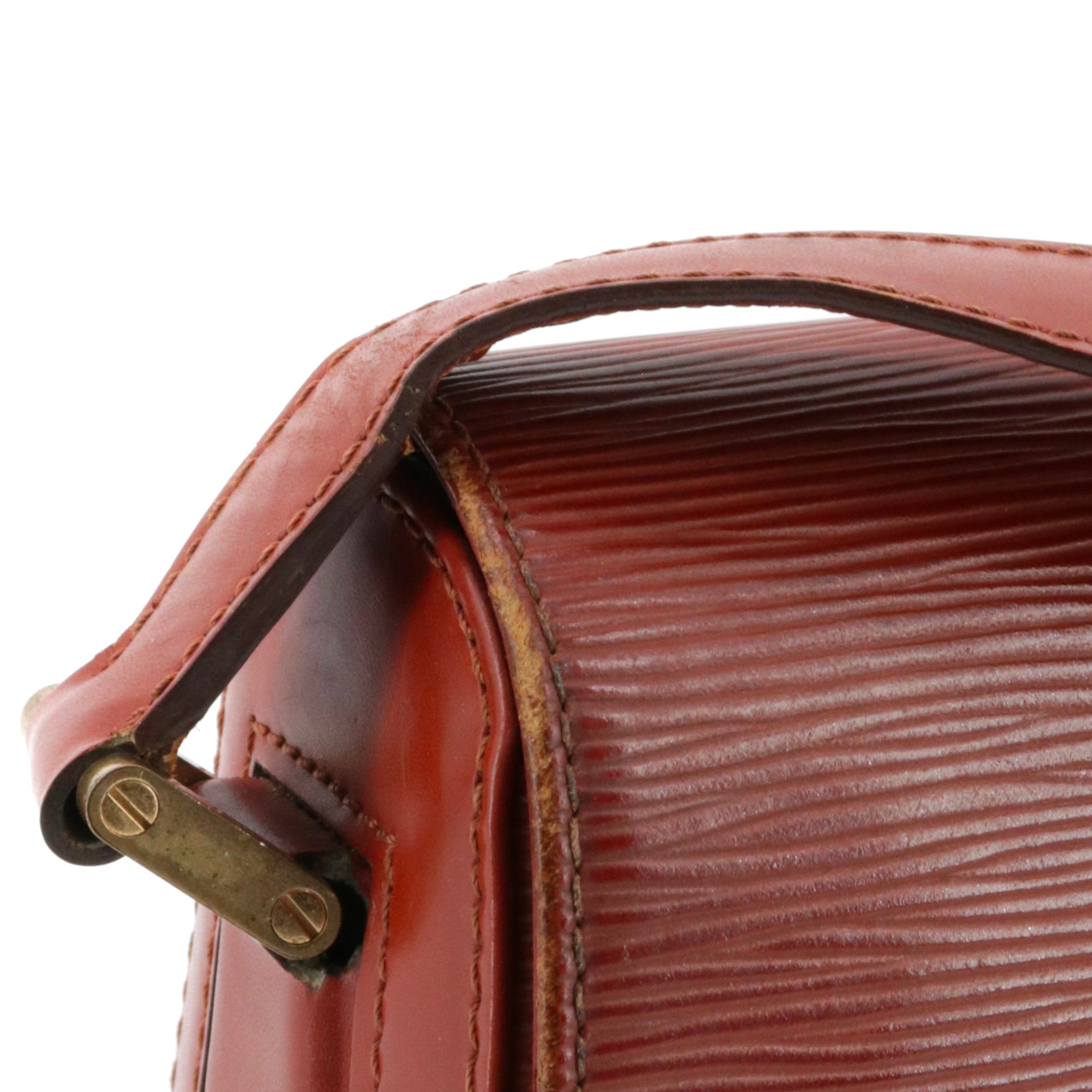 LOUIS VUITTON - Vintage Louis Vuitton Buci shoulder bag in terracotta epi leather