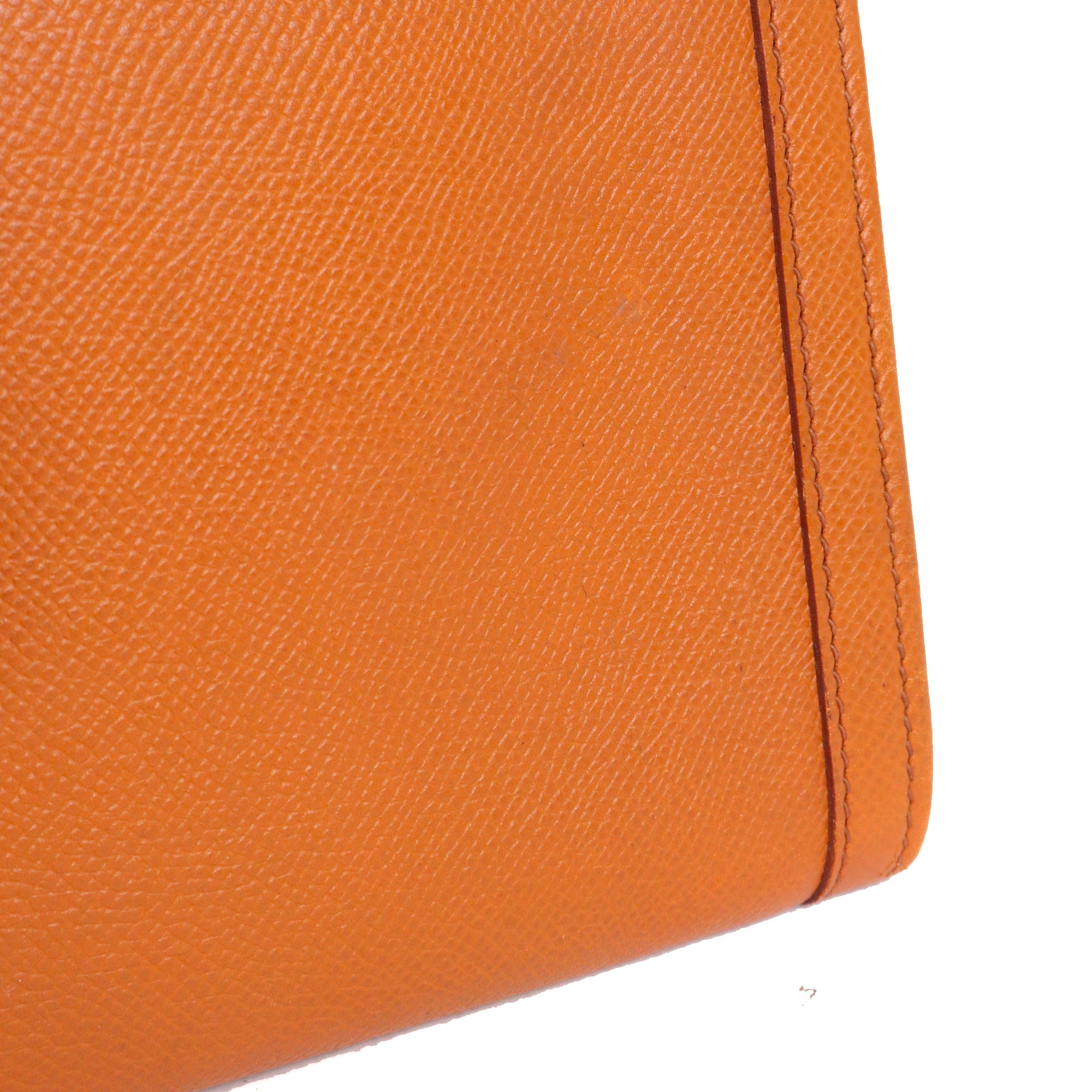 HERMÈS - Hermès Maxibox Clutch in smooth leather Rose Lipstick