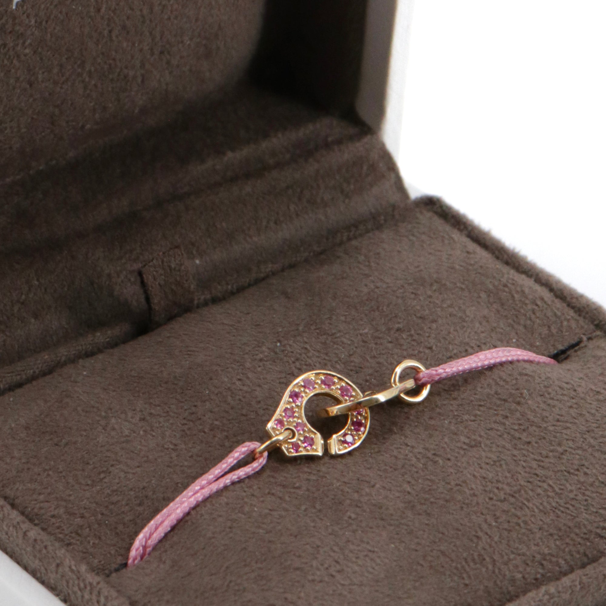 DINH VAN - Bracelet Menottes R8 Dinh Van en or jaune et saphir