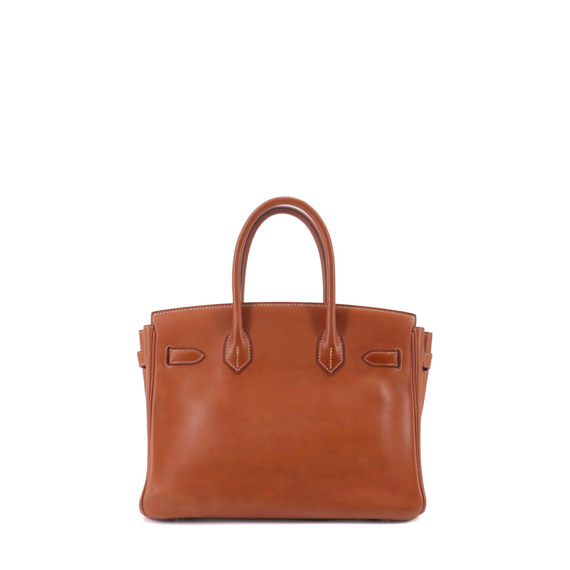 HERMÈS - Birkin 35 handbag in black togo leather 