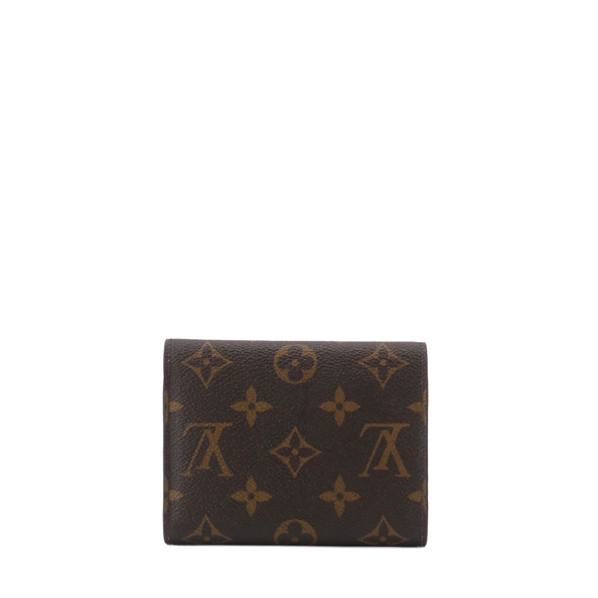 LOUIS VUITTON - Portefeuille Victorine Louis Vuitton en toile monogrammée