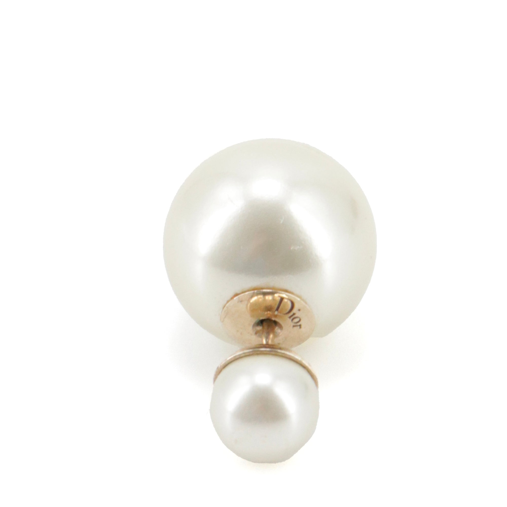 DIOR - Boucles d'oreilles Tribales Dior en perle