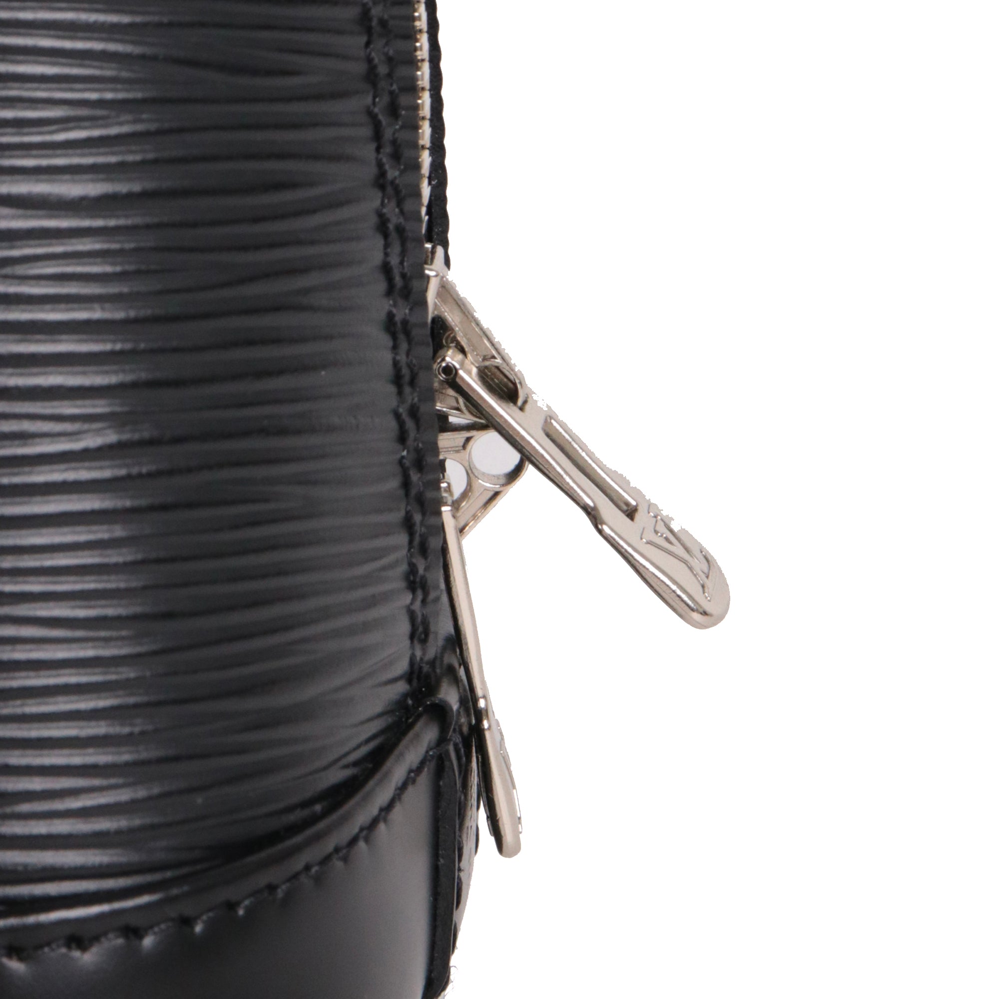 LOUIS VUITTON - Sac à bandoulière Alma BB Louis Vuitton en cuir épi noir