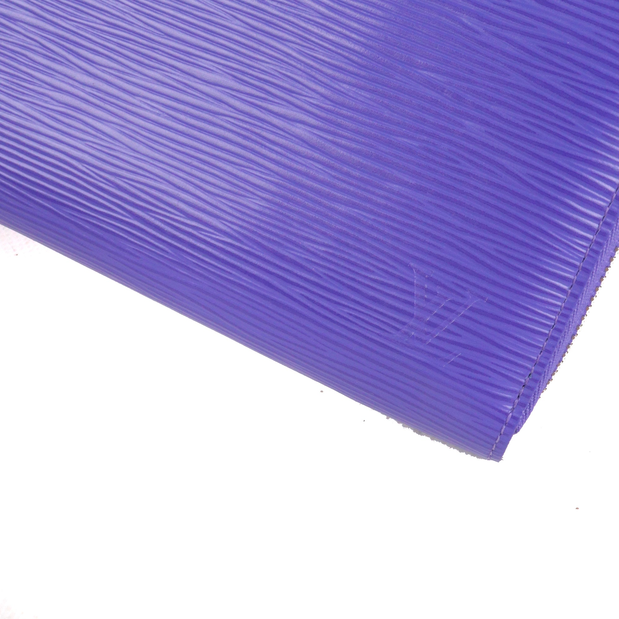LOUIS VUITTON - Portefeuille Zippy Louis Vuitton en cuir épi violet