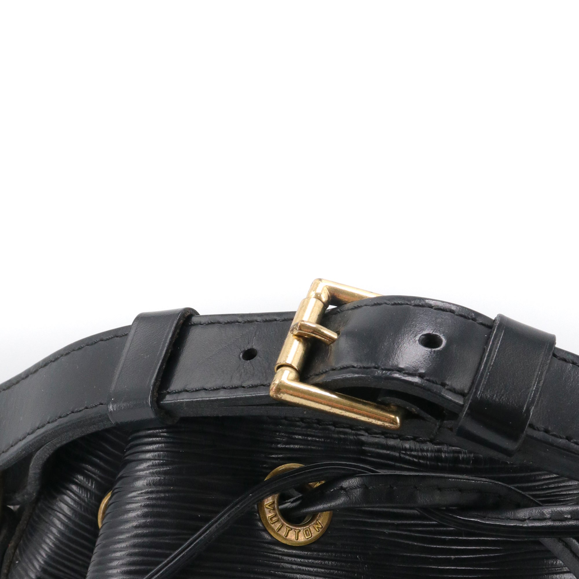 LOUIS VUITTON - NéoNoé shoulder bag in monogram canvas and poppy red leather