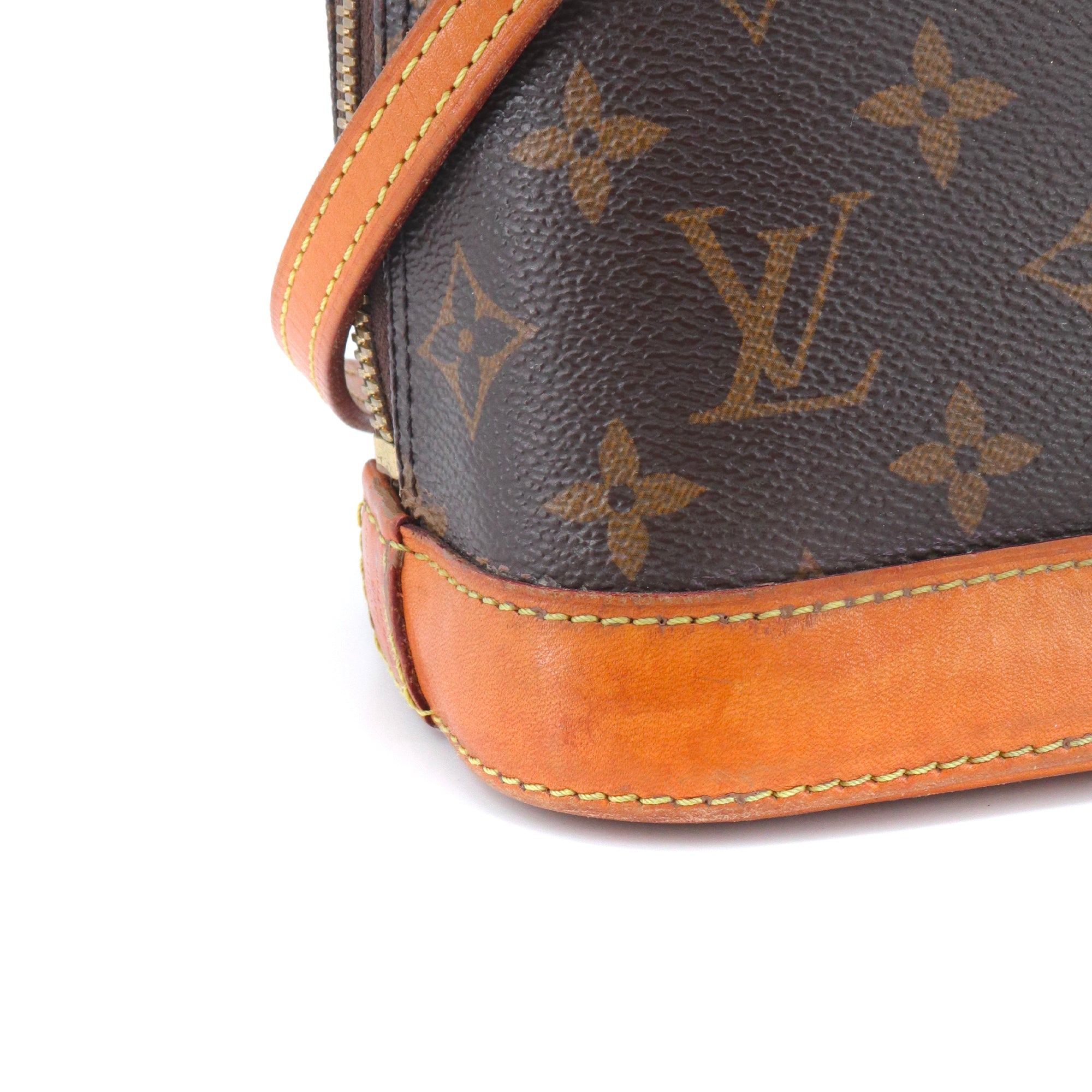 LOUIS VUITTON - Sac à bandoulière Alma BB Louis Vuitton en toile monogramme