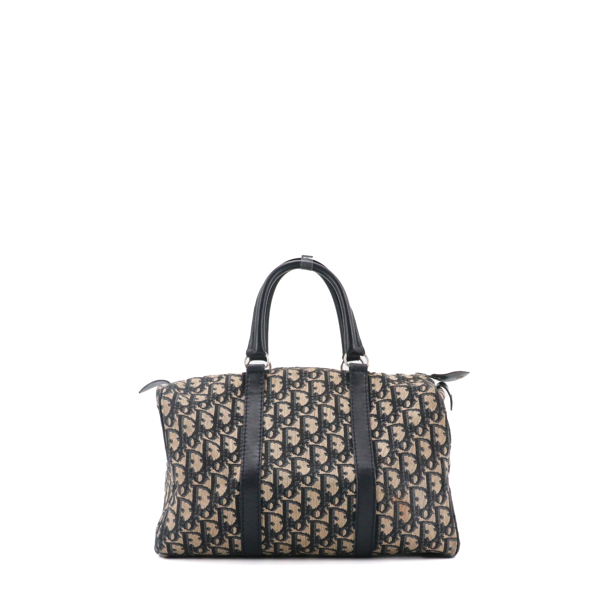 DIOR - Sac à main Bowling Dior en toile Dior Oblique vintage