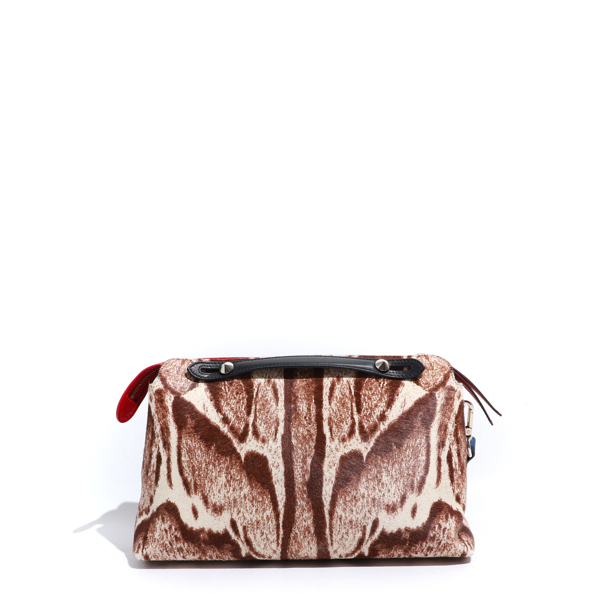 FENDI - Sac à bandoulière By The Way en poils de veau imprimé léopard