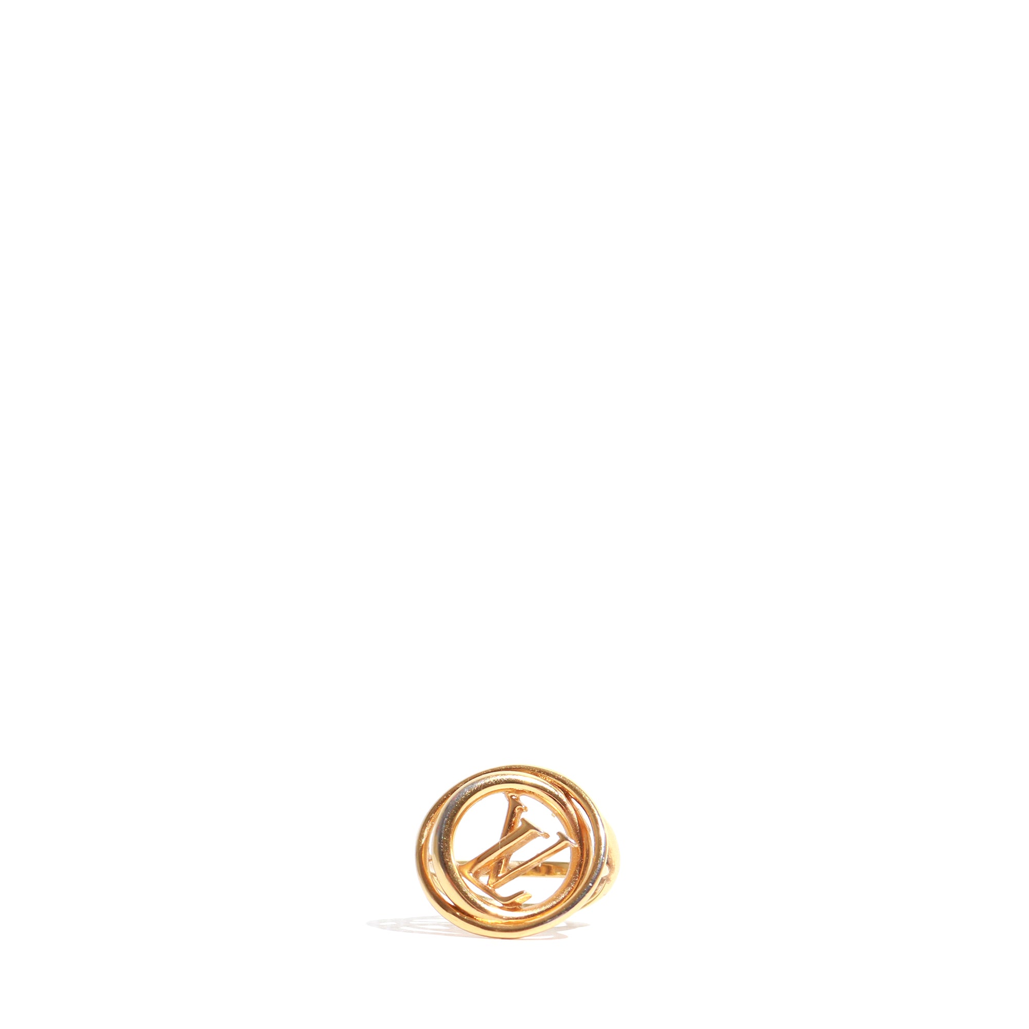 LOUIS VUITTON - Stellar ring in gold metal (S)