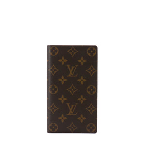 LOUIS VUITTON - Louis Vuitton checkbook holder in monogrammed canvas
