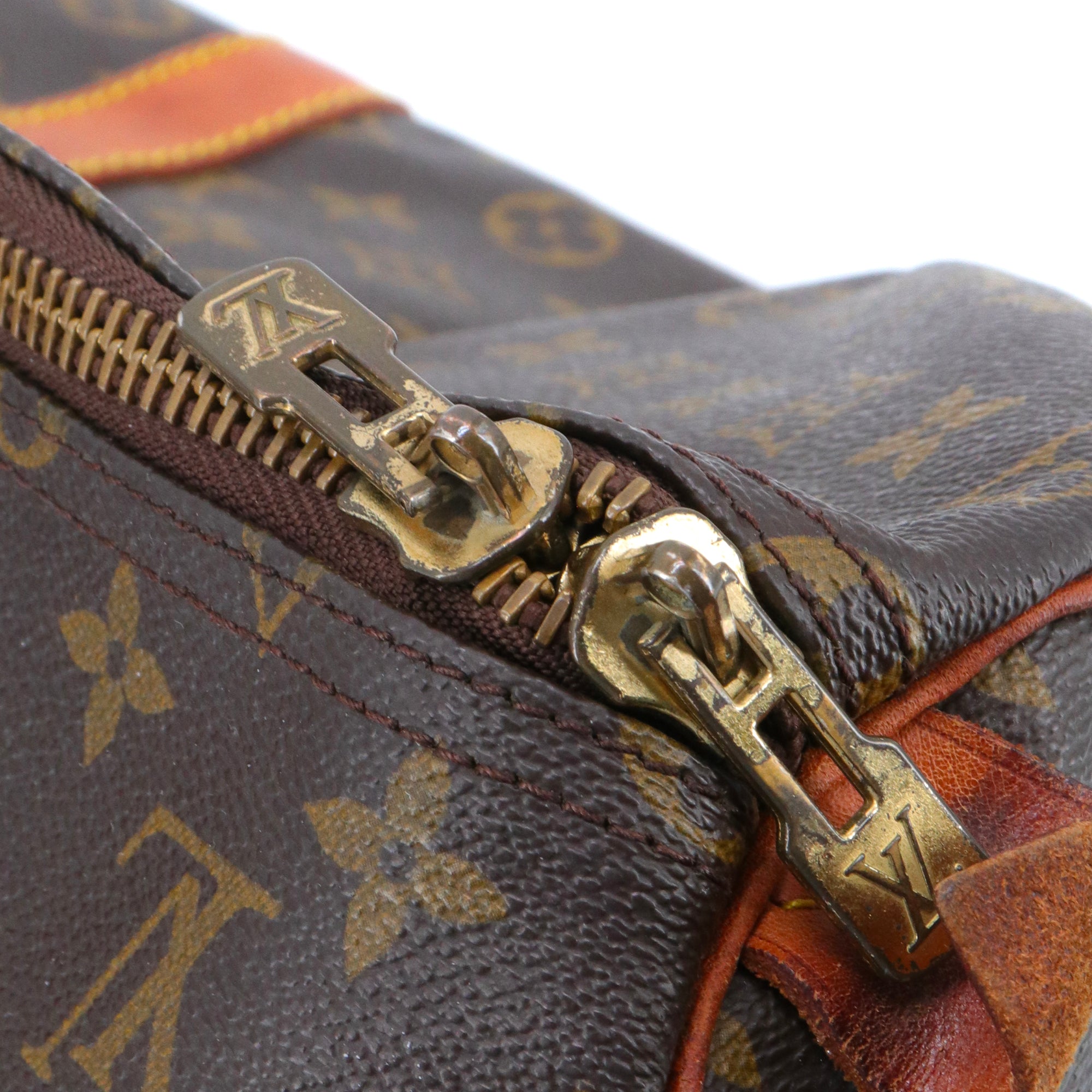 LOUIS VUITTON - Keepall 55 travel bag in vintage monogram canvas