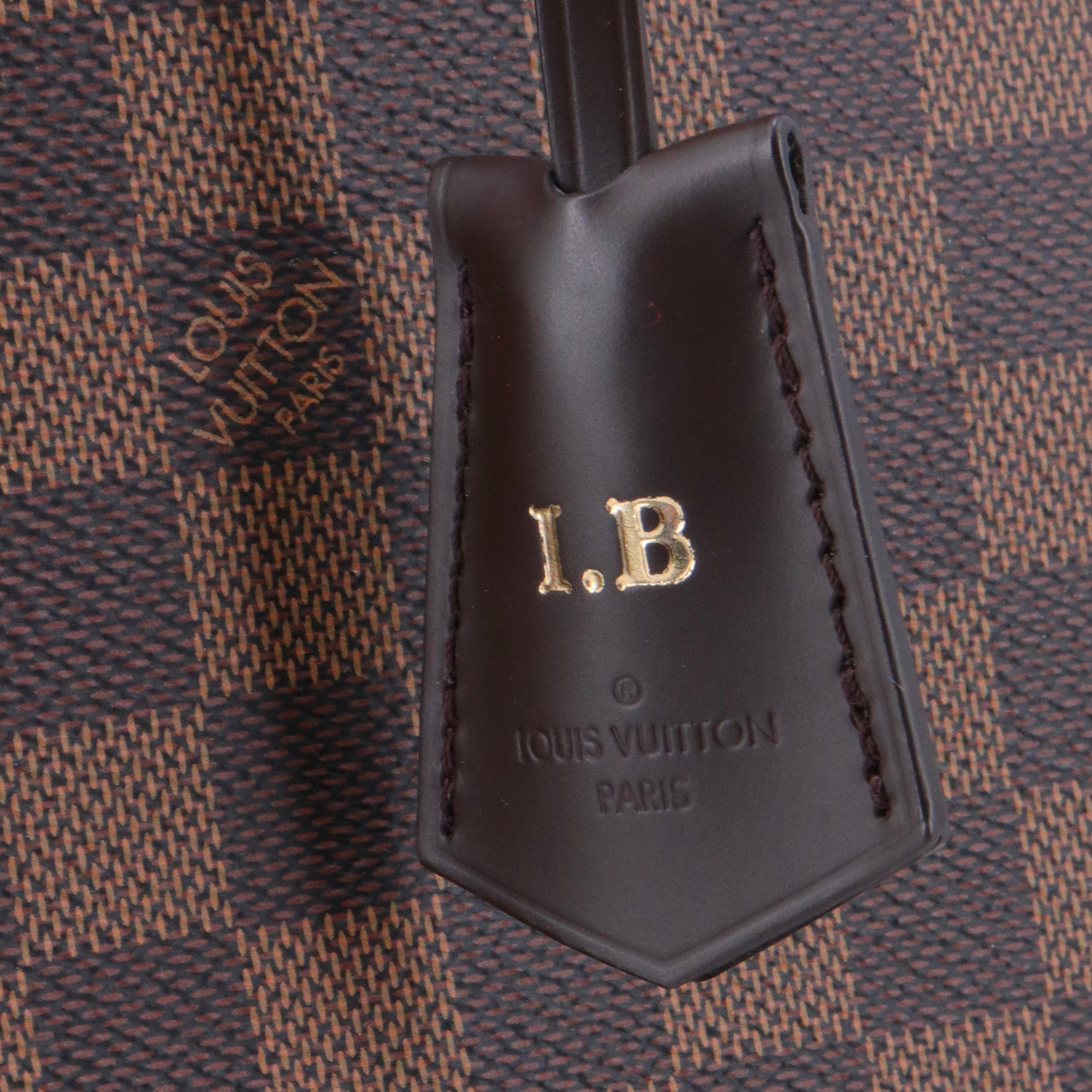 LOUIS VUITTON - Sac à main Alma PM Louis Vuitton en toile damier ébène