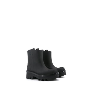 CHLOÉ - Bottines de pluie Raina Chloé en caoutchouc noir (T38)