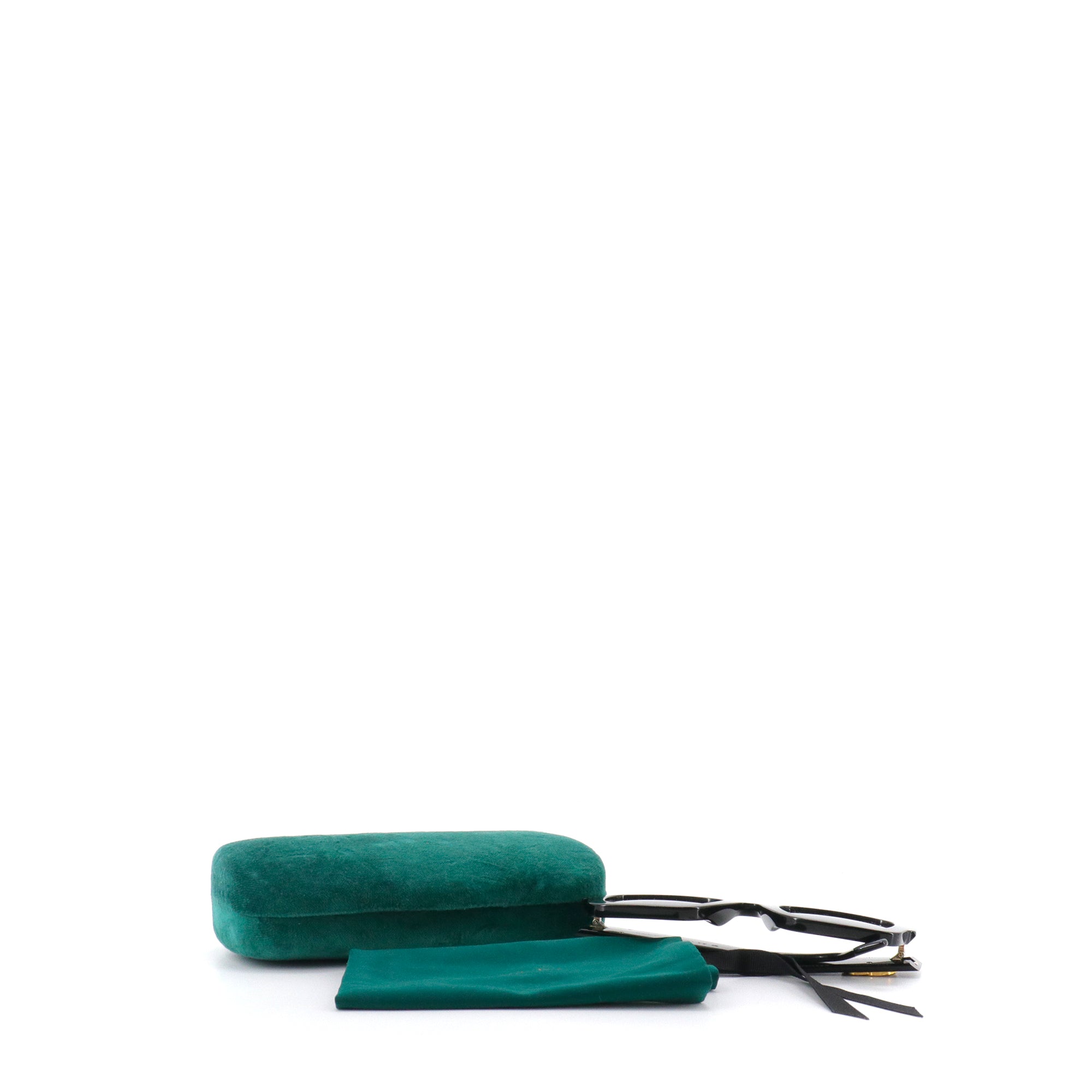 GUCCI - Lunettes de soleil GG Gucci en plastique noir