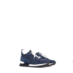 LOUIS VUITTON - Sneakers Run Away Louis Vuitton en denim (T39)