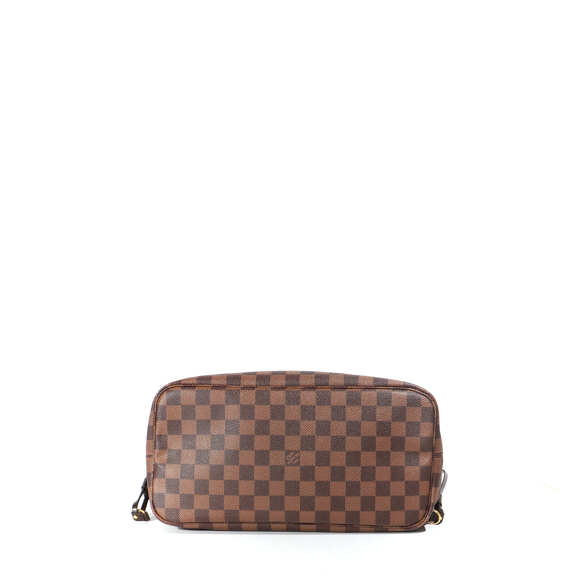 LOUIS VUITTON - Sac cabas Neverfull MM damier ébène et pochette