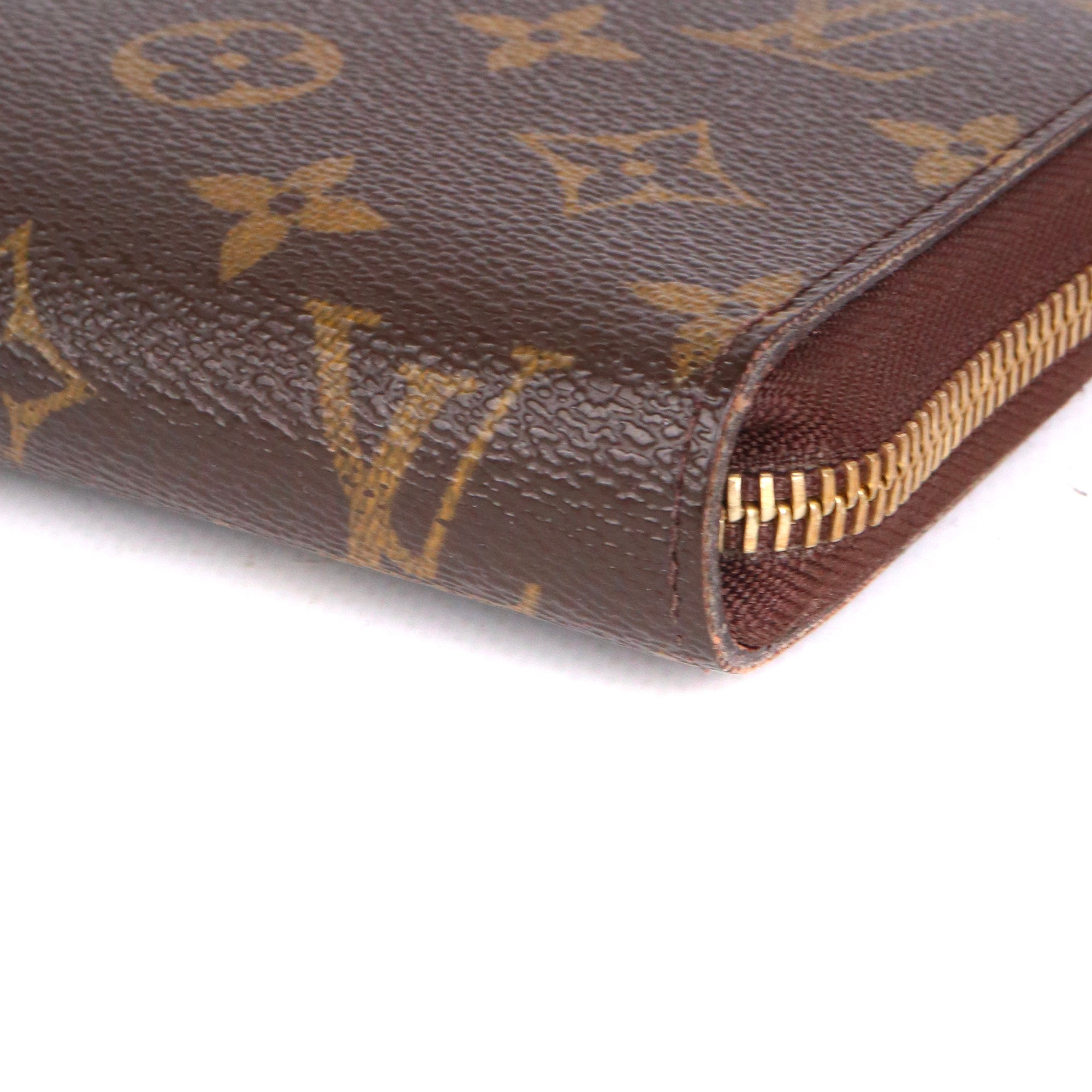 LOUIS VUITTON - Portefeuille Zippy Organizer Louis Vuitton en toile monogrammée