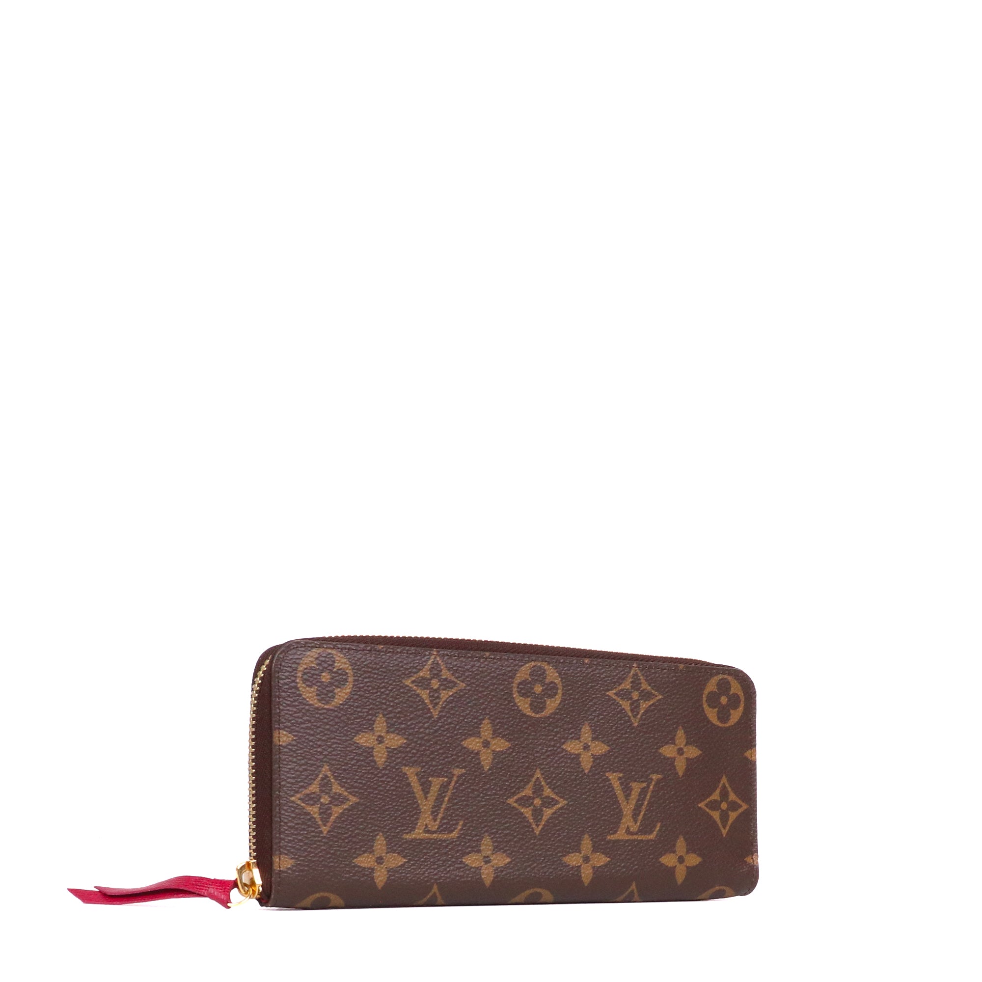 LOUIS VUITTON - Portefeuille Emilie Louis Vuitton en toile monogrammée