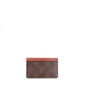 LOUIS VUITTON - Monogram canvas card holder