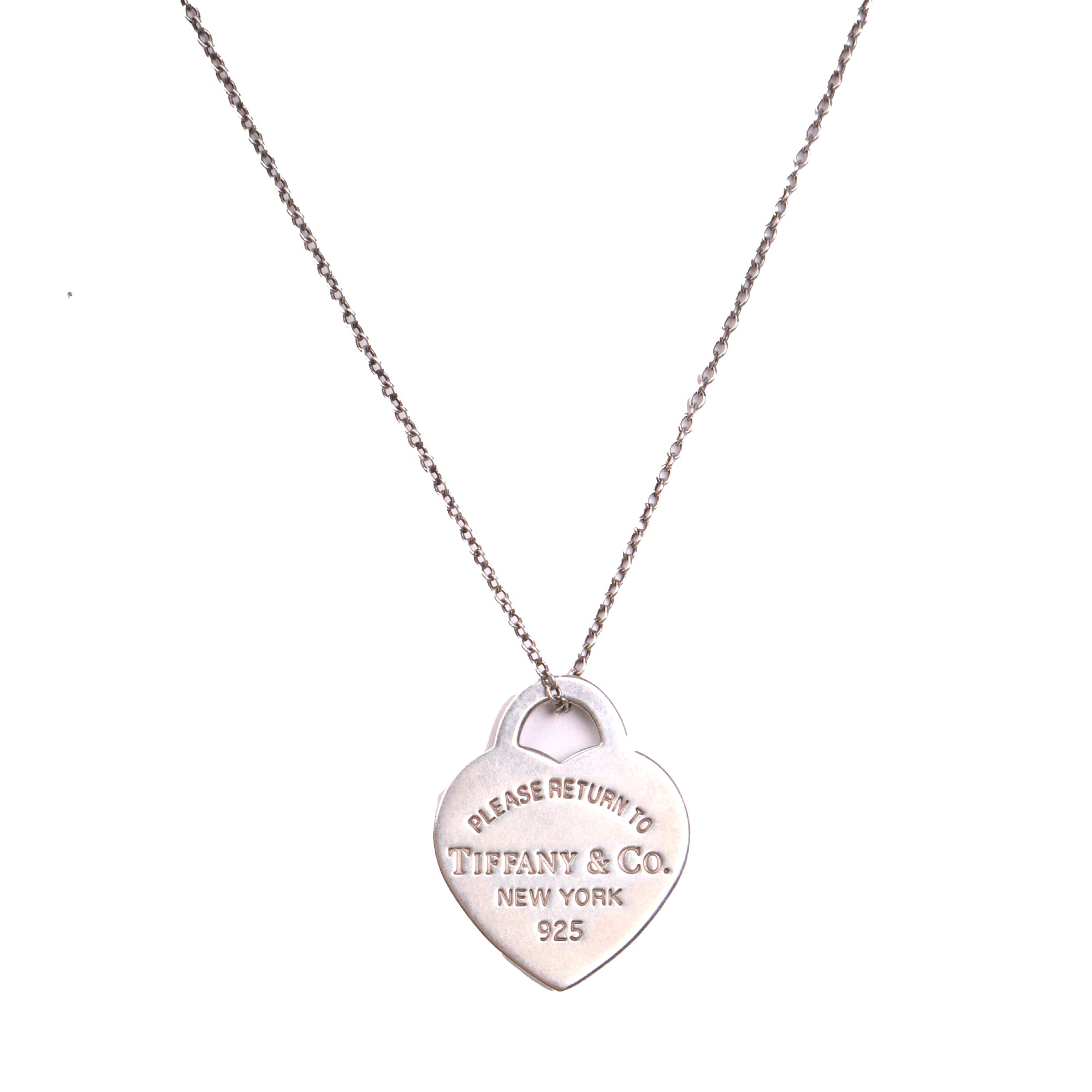 TIFFANY & CO - Collier Coeur Tiffany & Co en argent