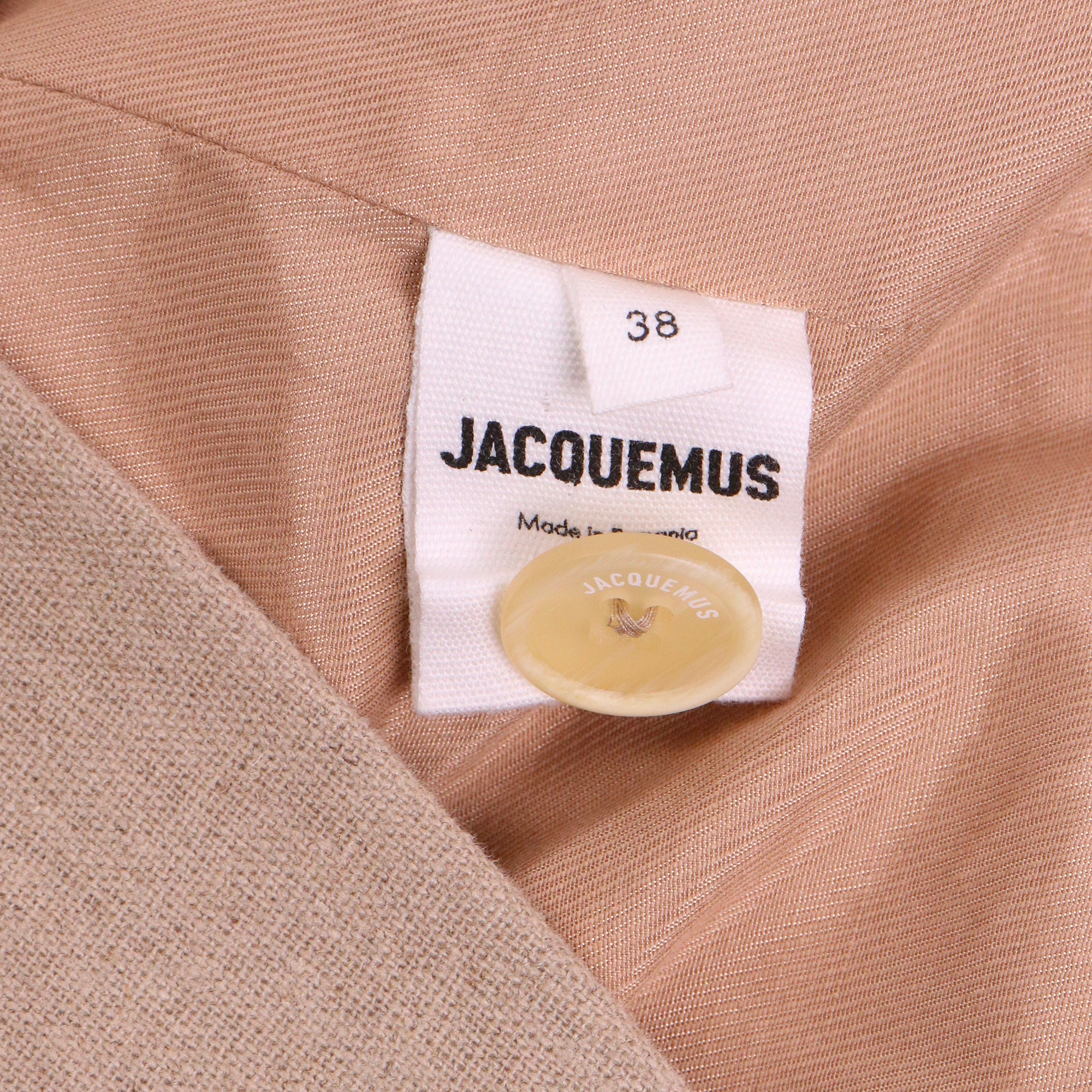 JACQUEMUS - Veste Le Splash Jacquemus en lin (T38)