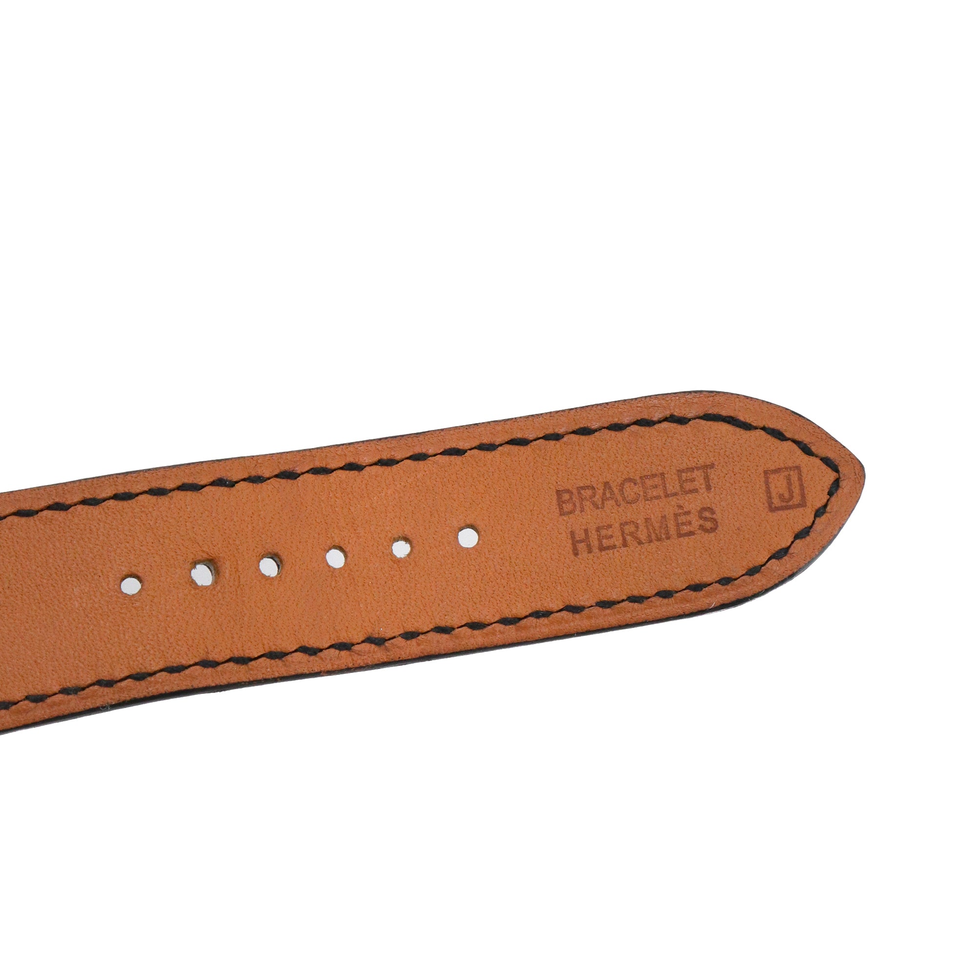 HERMÈS - Hermès Arceau watch in black leather 