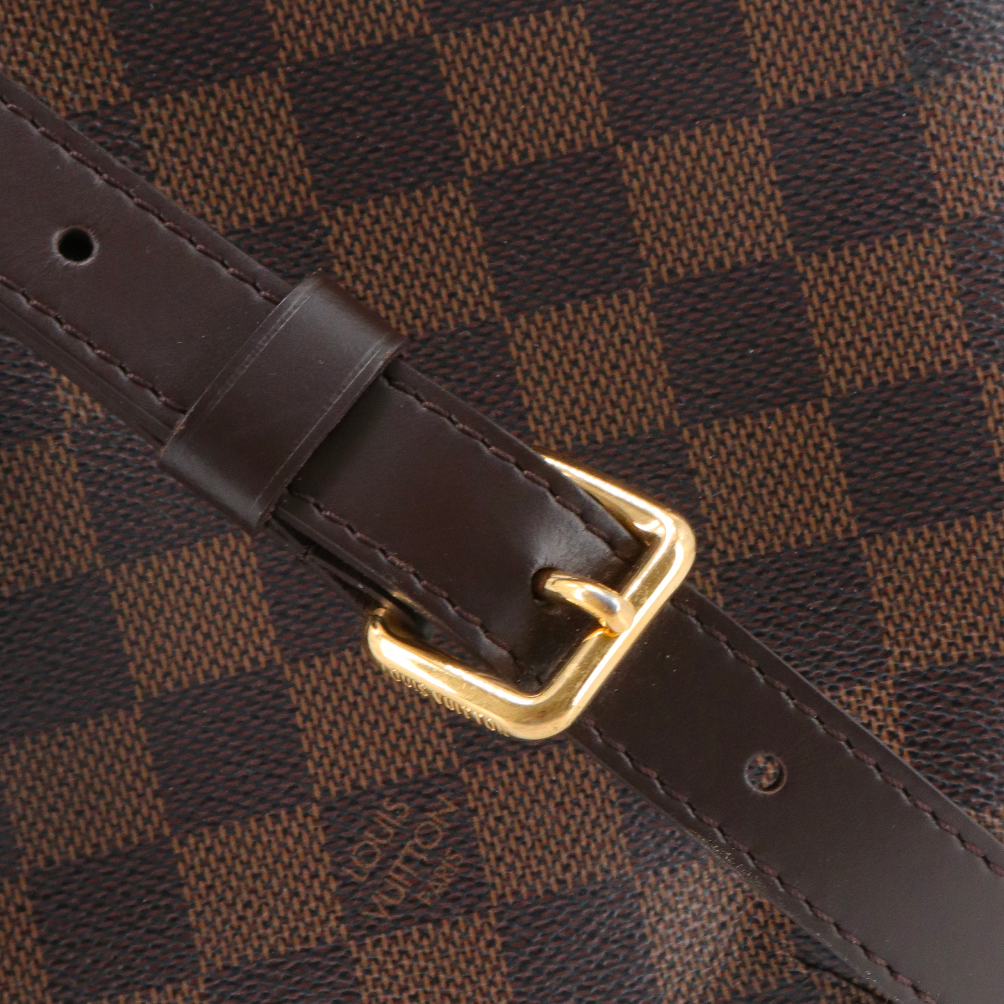 LOUIS VUITTON - Louis Vuitton Bloomsburry Shoulder Bag in Vintage Ebony Checkerboard